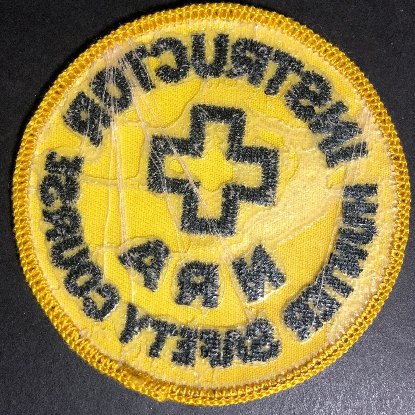 NRA Instructor - Hunter Safety Course Embroidered Patch - c1960's-70's