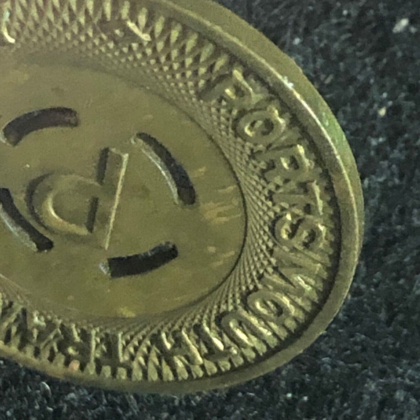 Portsmouth Transit Company One Fare Transit Token 23mm