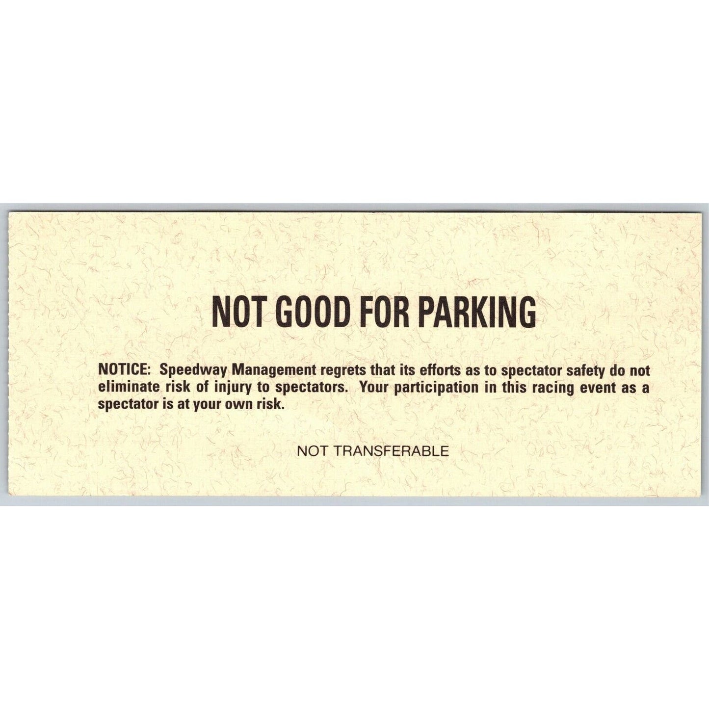 1999 Indy 500 Practice Day Hulman Terrace Unused Ticket Stub Indianapolis #59