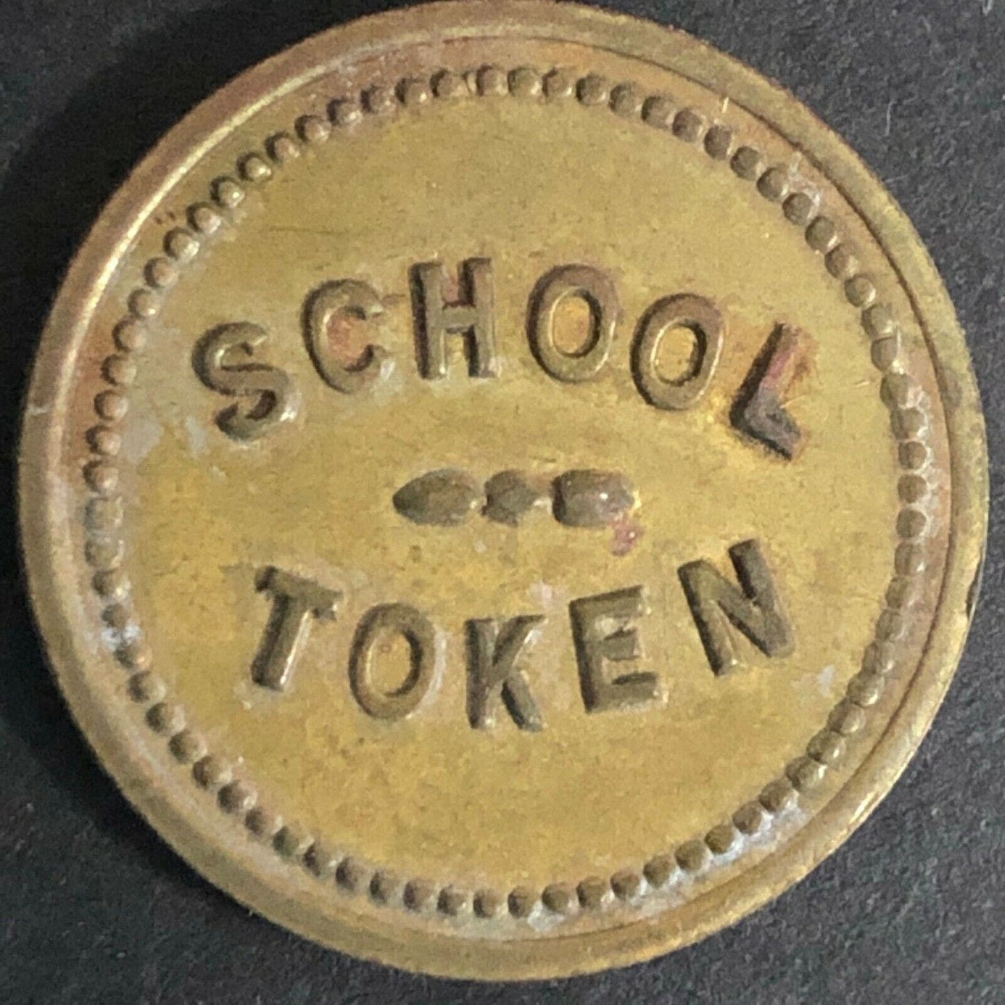Spokane, WASH Auto Interurban Co. Brass "School Token" 18mm