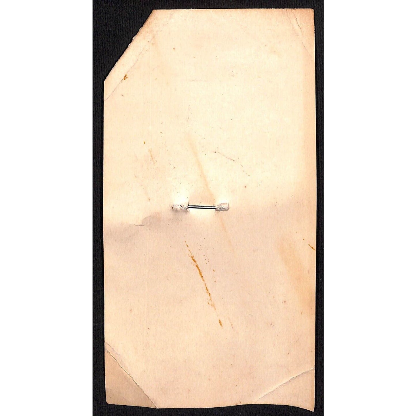 c1944 Phila. Badge Co. ID Pinback on Catalog Salesman's Sample Card