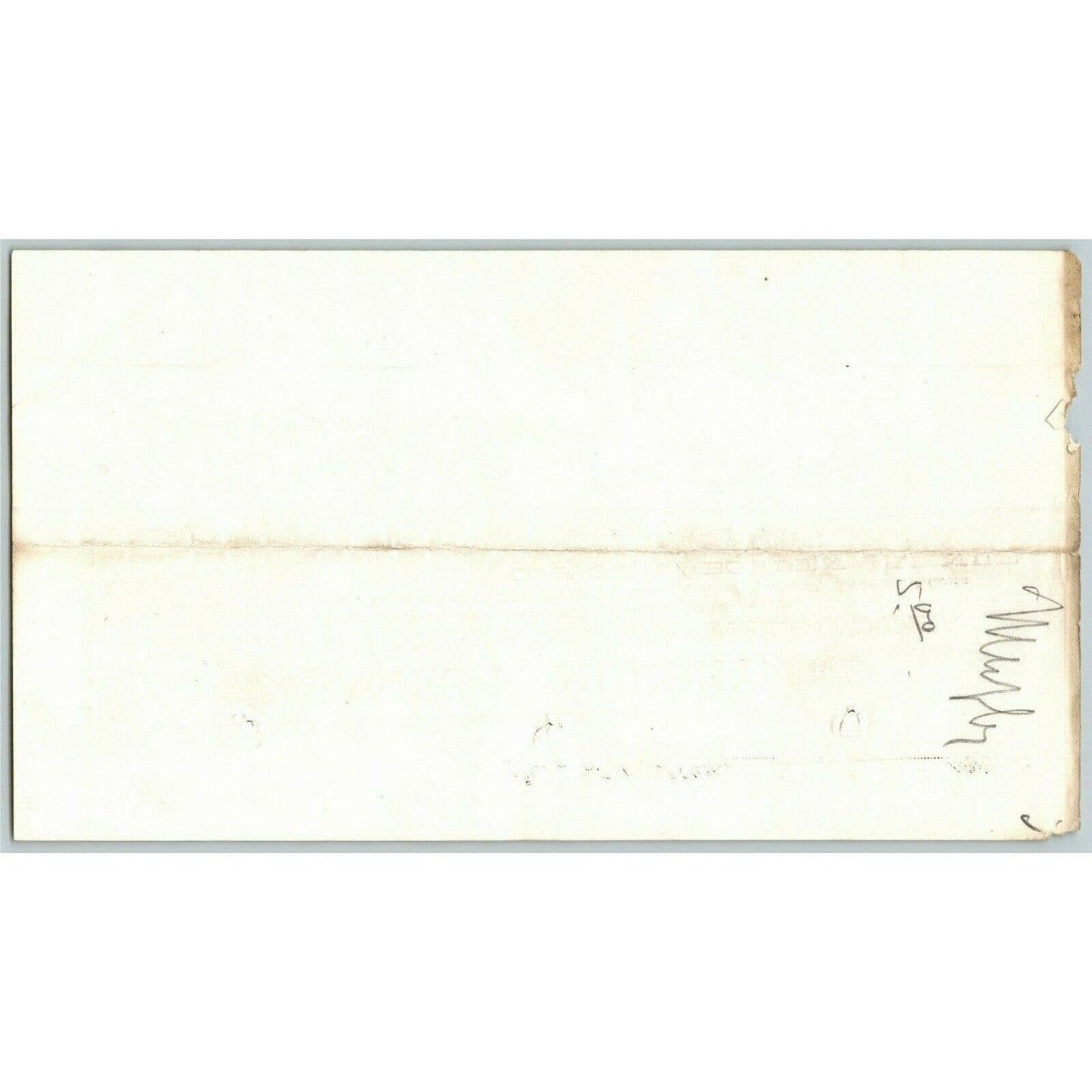 Long Island City. NY Billhead Letterhead 1883 James F. Murphy Bill Poster