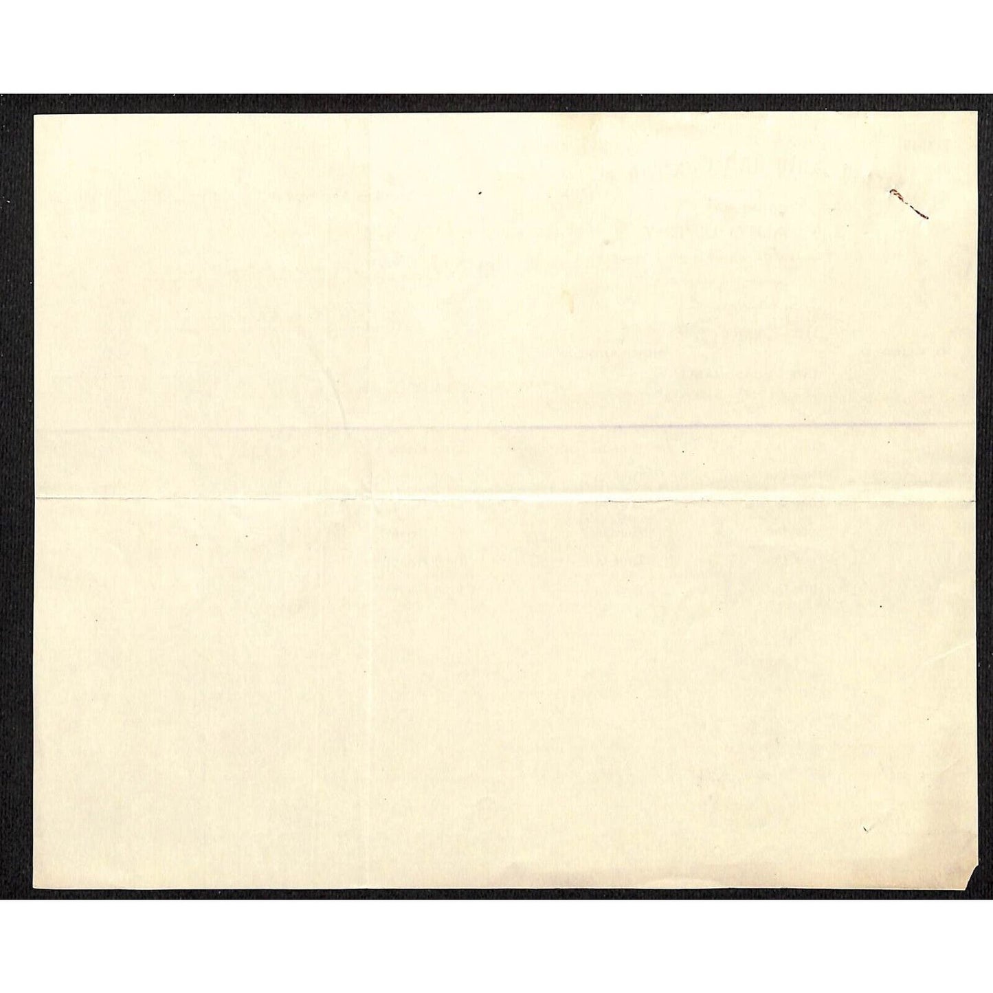 California Auto and Taxicab Livery April 1917 Billhead Letterhead - R.A. Rowan