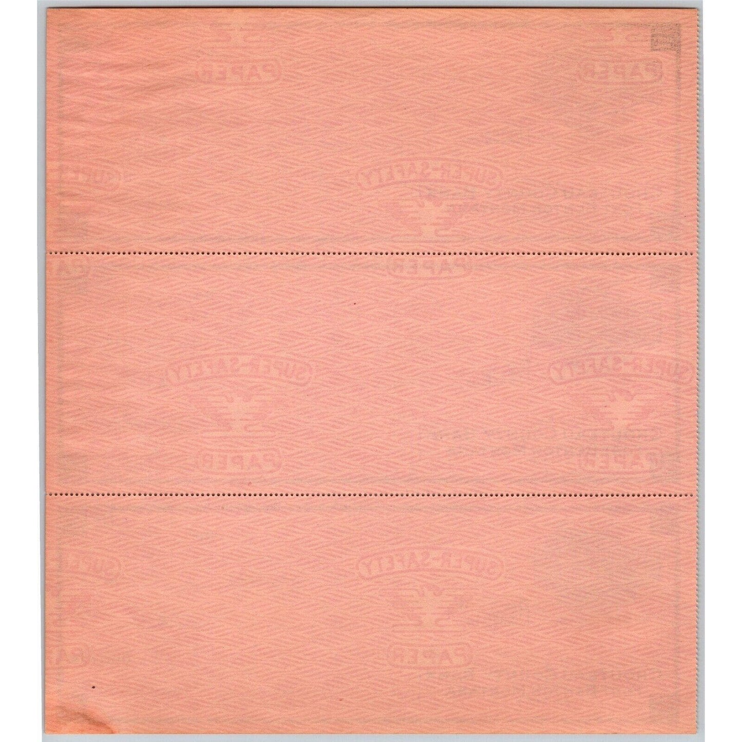 Fort Benton, Montana Chouteau County Bank Check Sheet c1920's-30's w/ Map