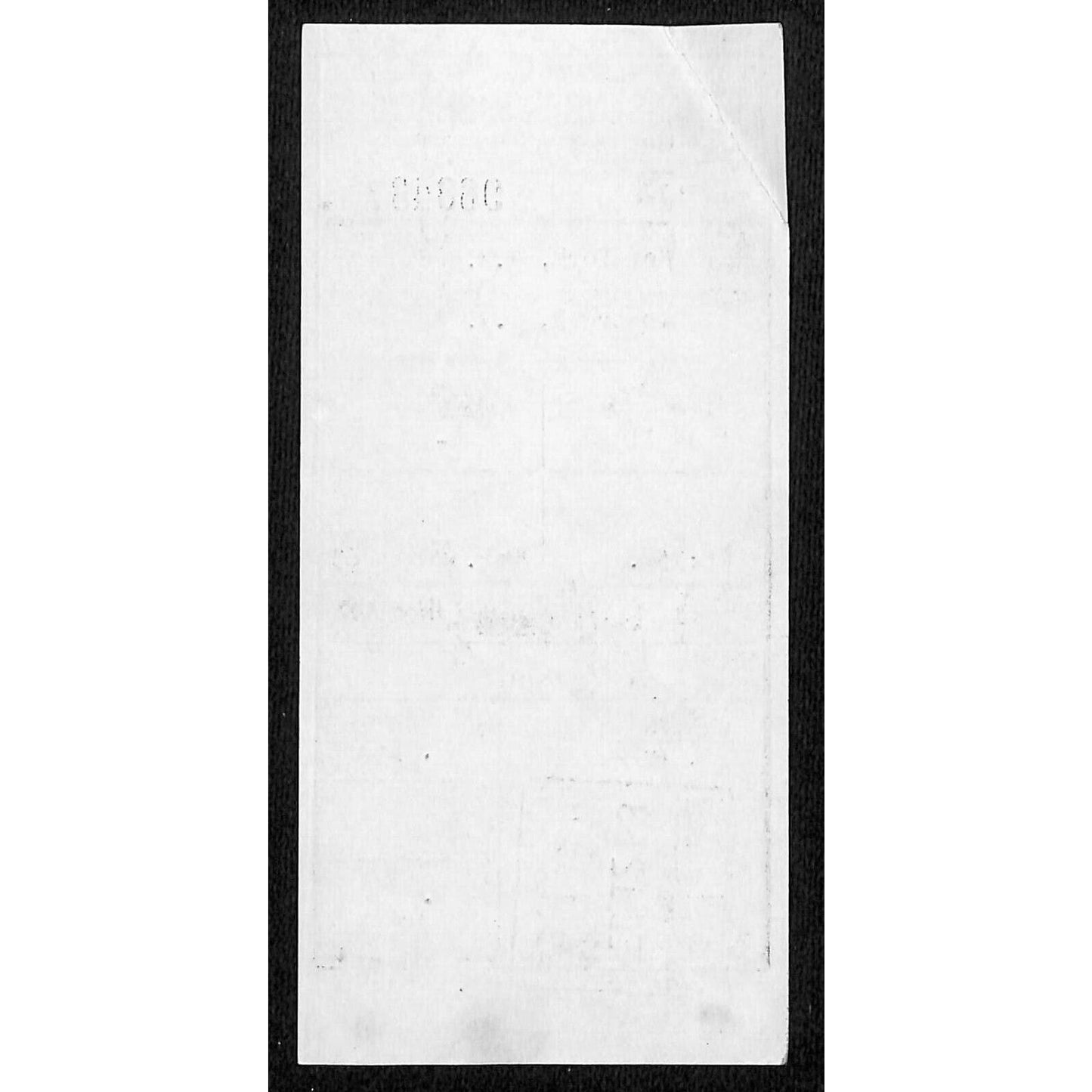 Pullman Company Passenger Check / Ticket New York City to Montreal 1963
