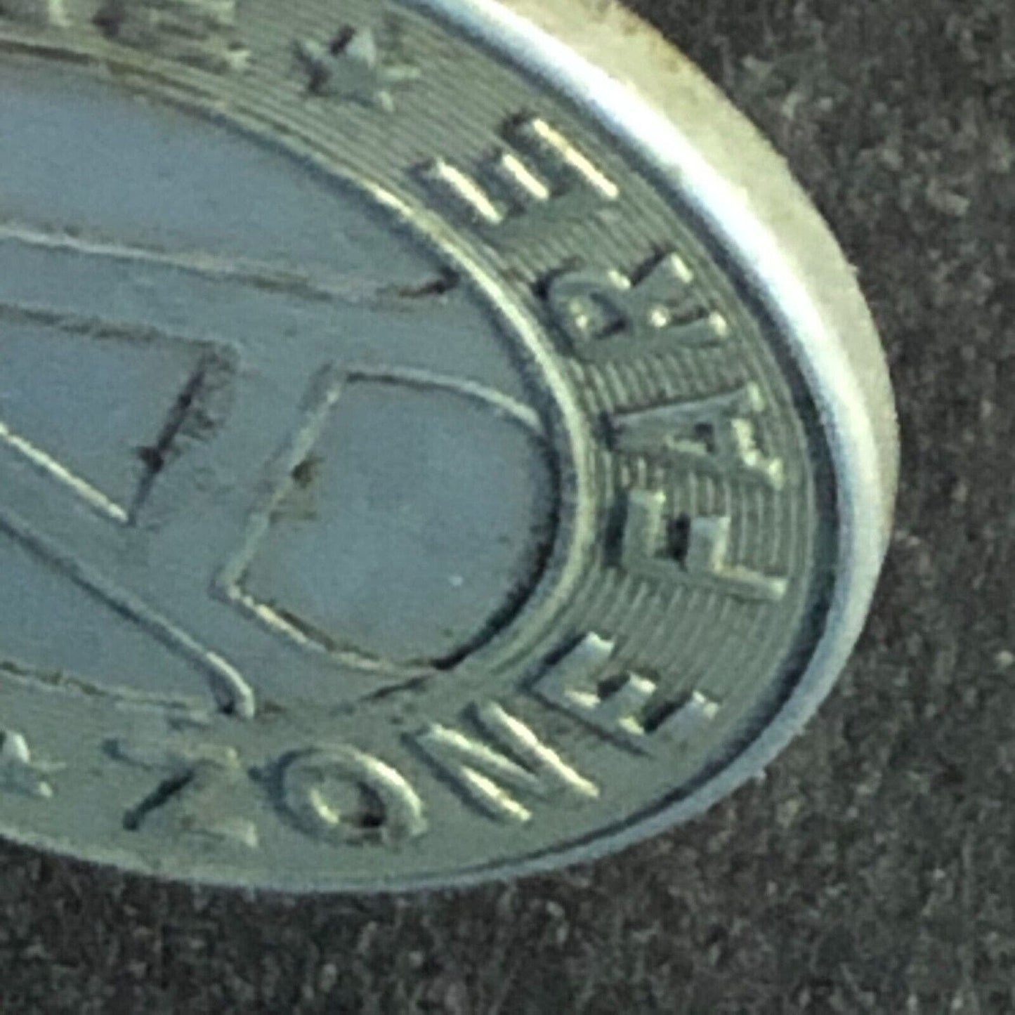 Auch Inter-Borough Transit Co. (Conshohocken PA) WM G/F One Zone Fare Token 19mm