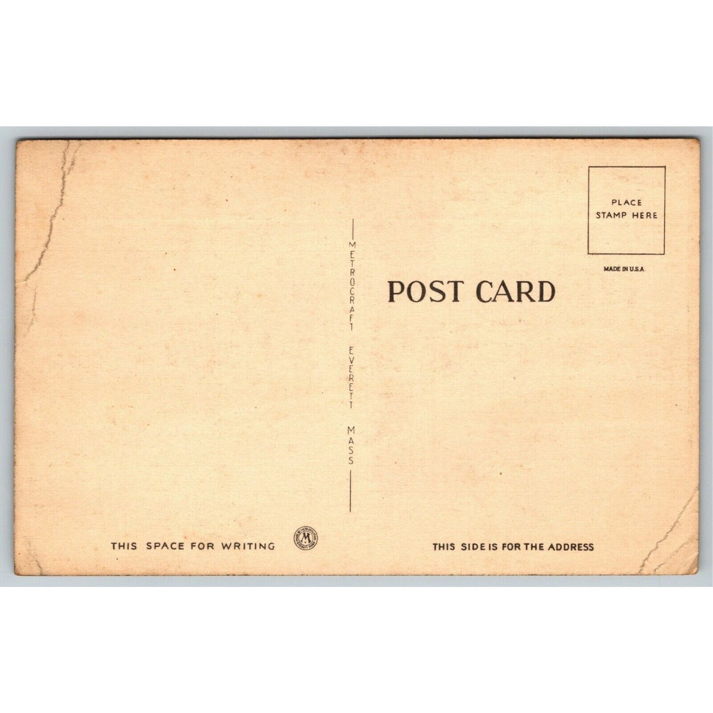 Vintage Linen Postcard New 165th Field Artillery Armory, Buffalo, NY