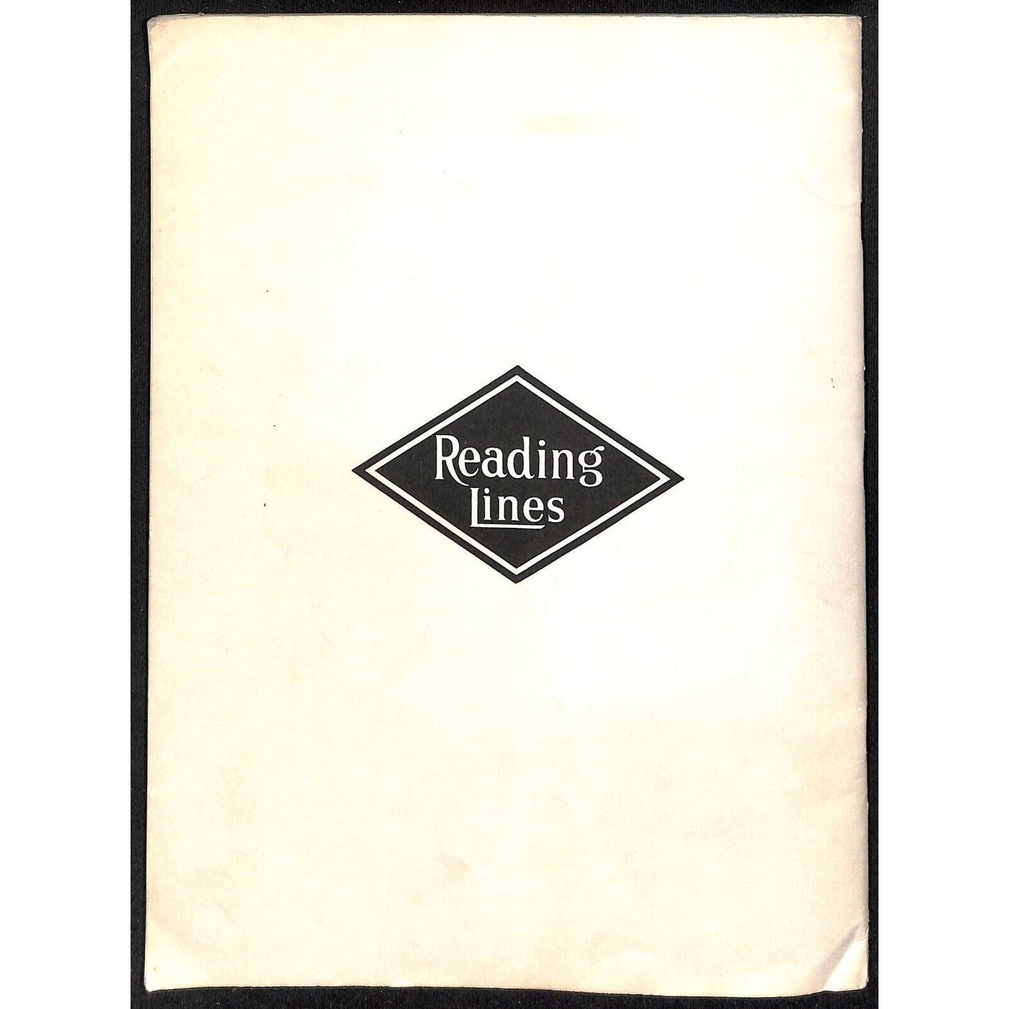 1958 "The Reading" Burlington Route Railroad Evolution / History SC Book 60pp VG