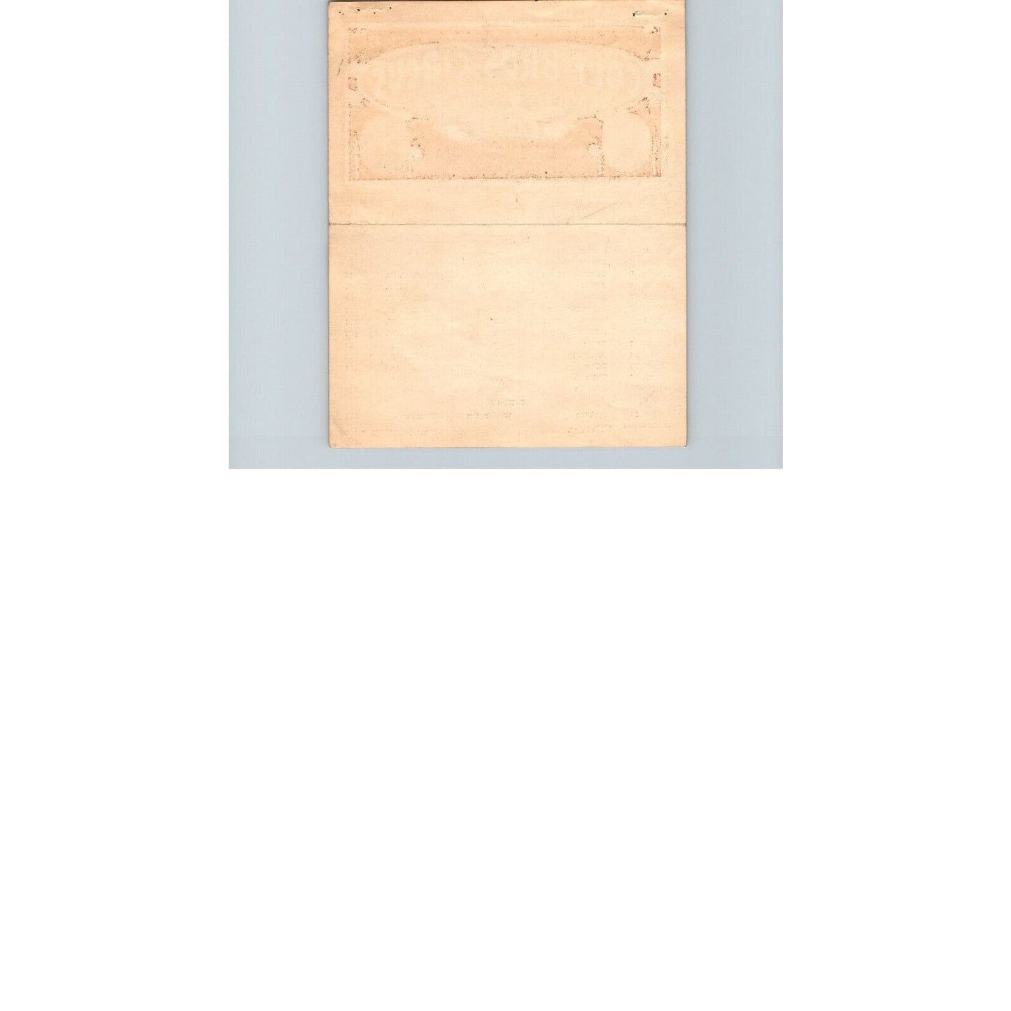 1936 Cole Bros with Clyde Beatty Circus Route Card CO UT ID NE WA