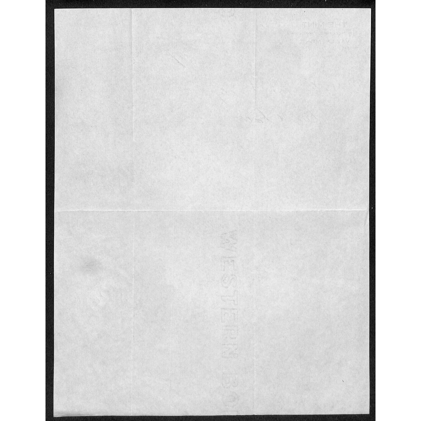 Valier, MT "The Mint" (Saloon & Restaurant) 1910 Letterhead - Bateman Switzer