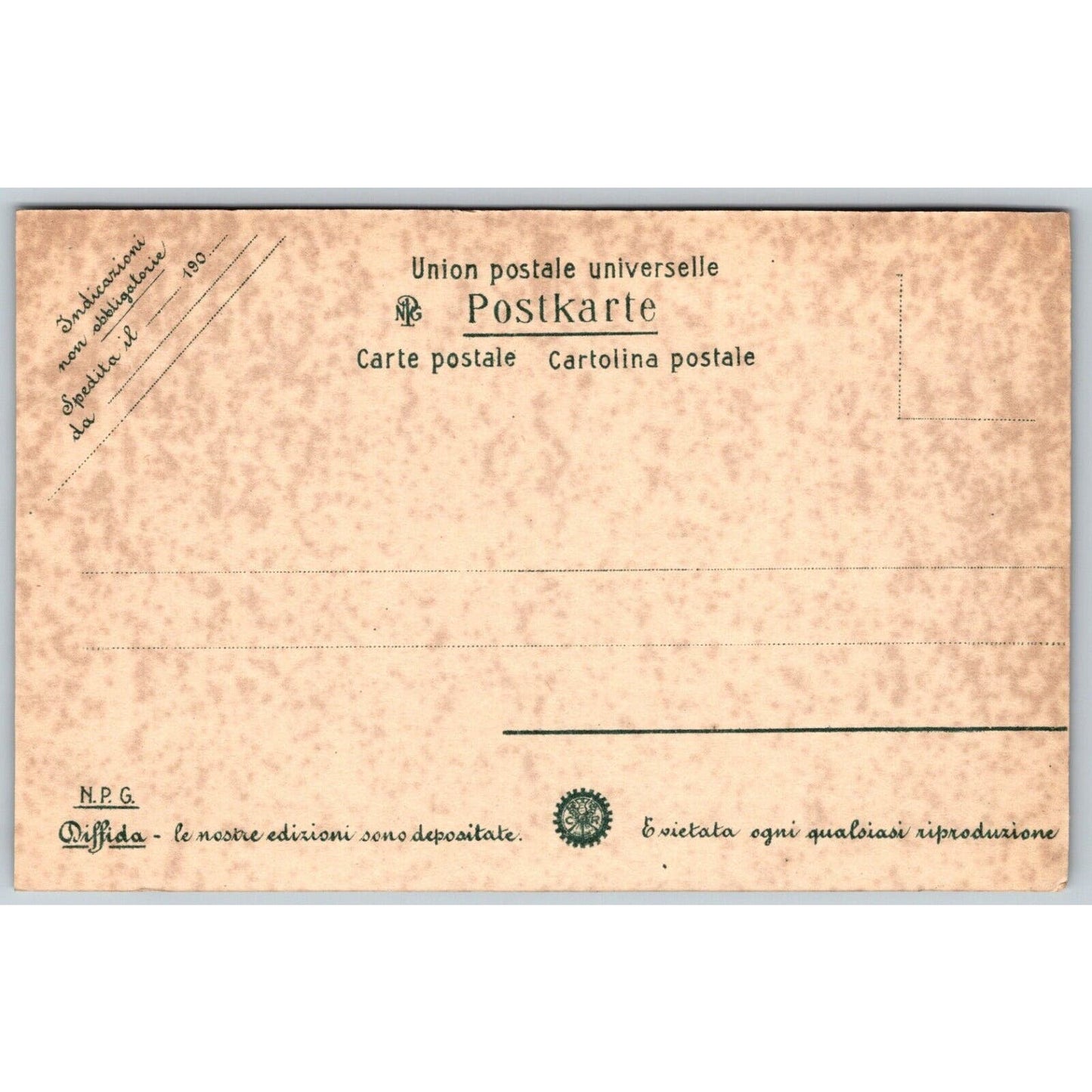 Italian Postcard Salerno Cathedral St. Matthew Tomb 1901-1907 NP VGC