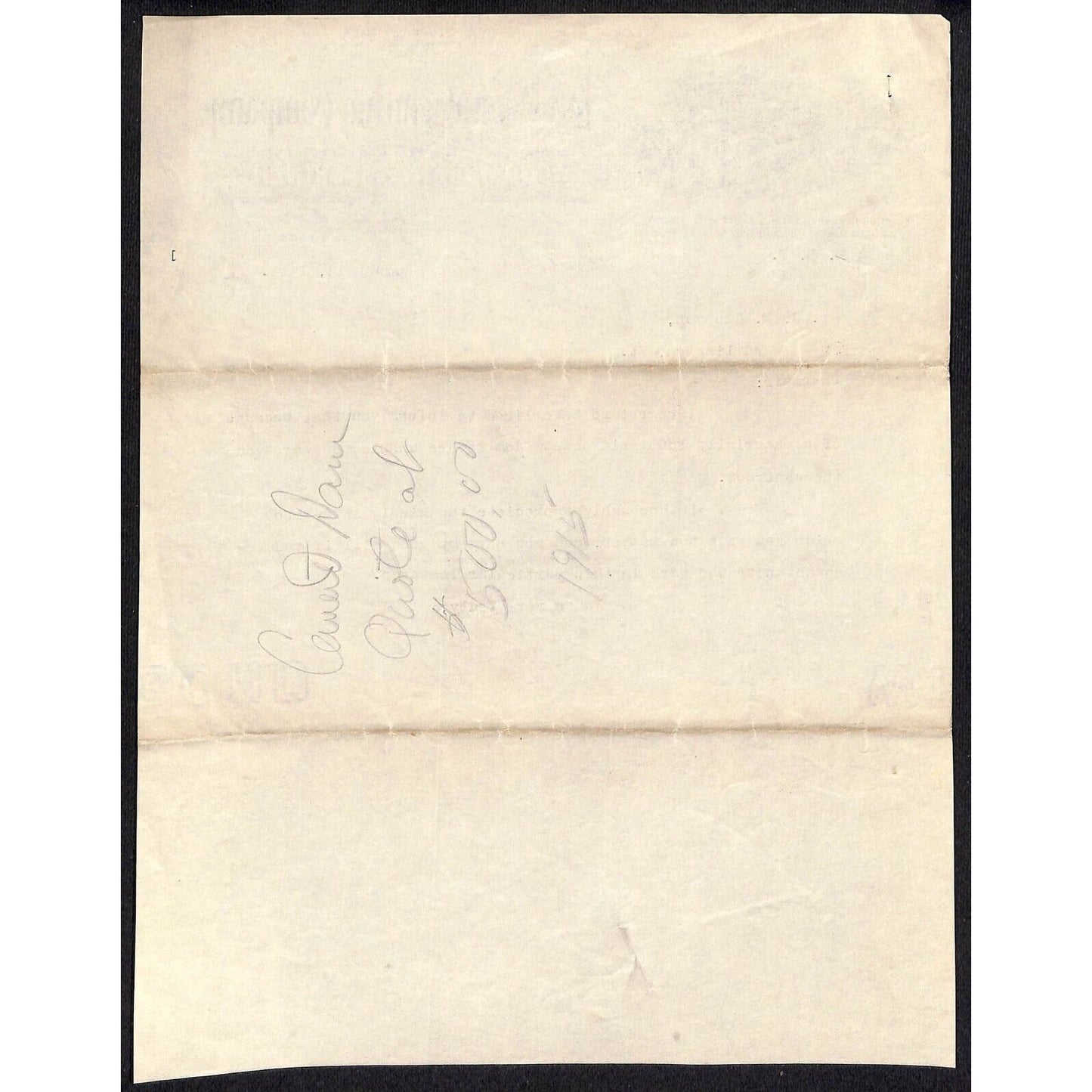 Montpelier, VT Lane Manufacturing Co. Wood Working Machinery 1915 Letterhead