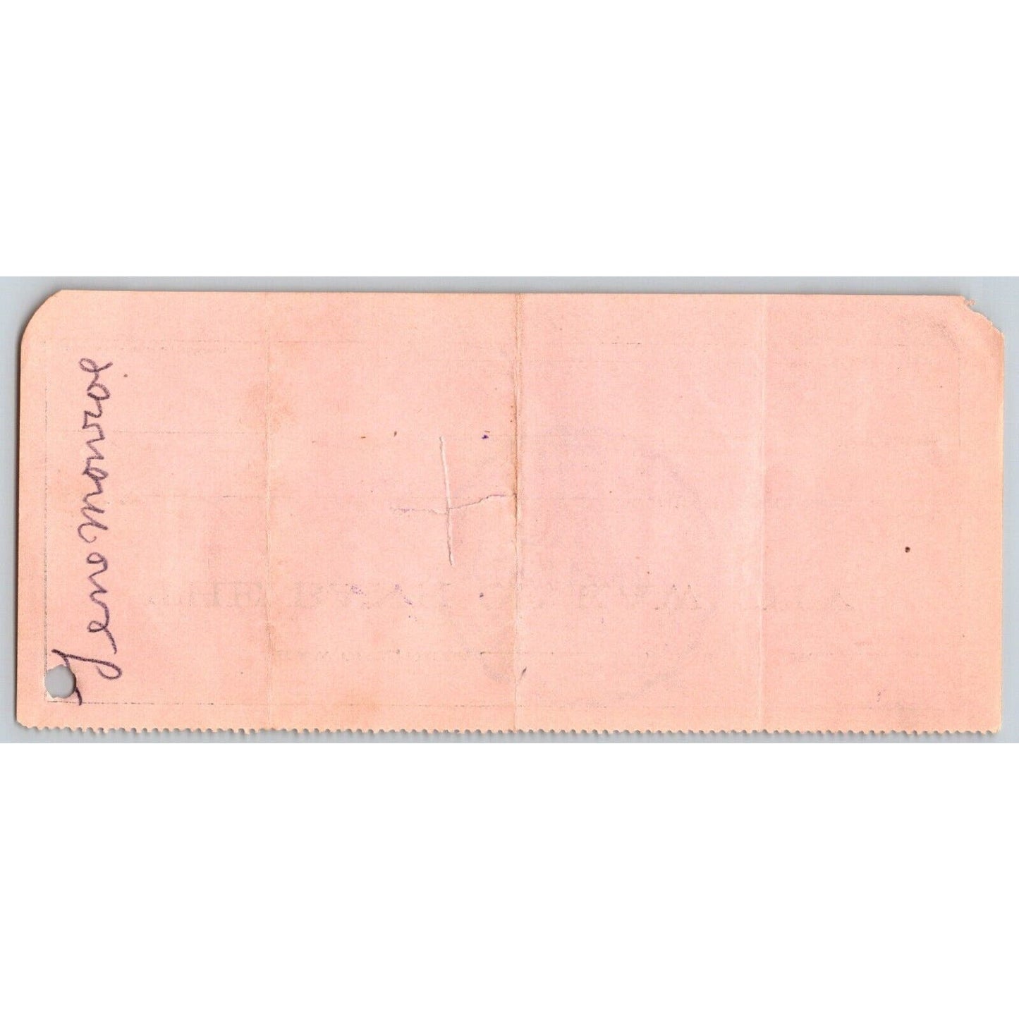 Kaw City, Oklahoma Territorial Oct. 1907 Bank Check - Scarce
