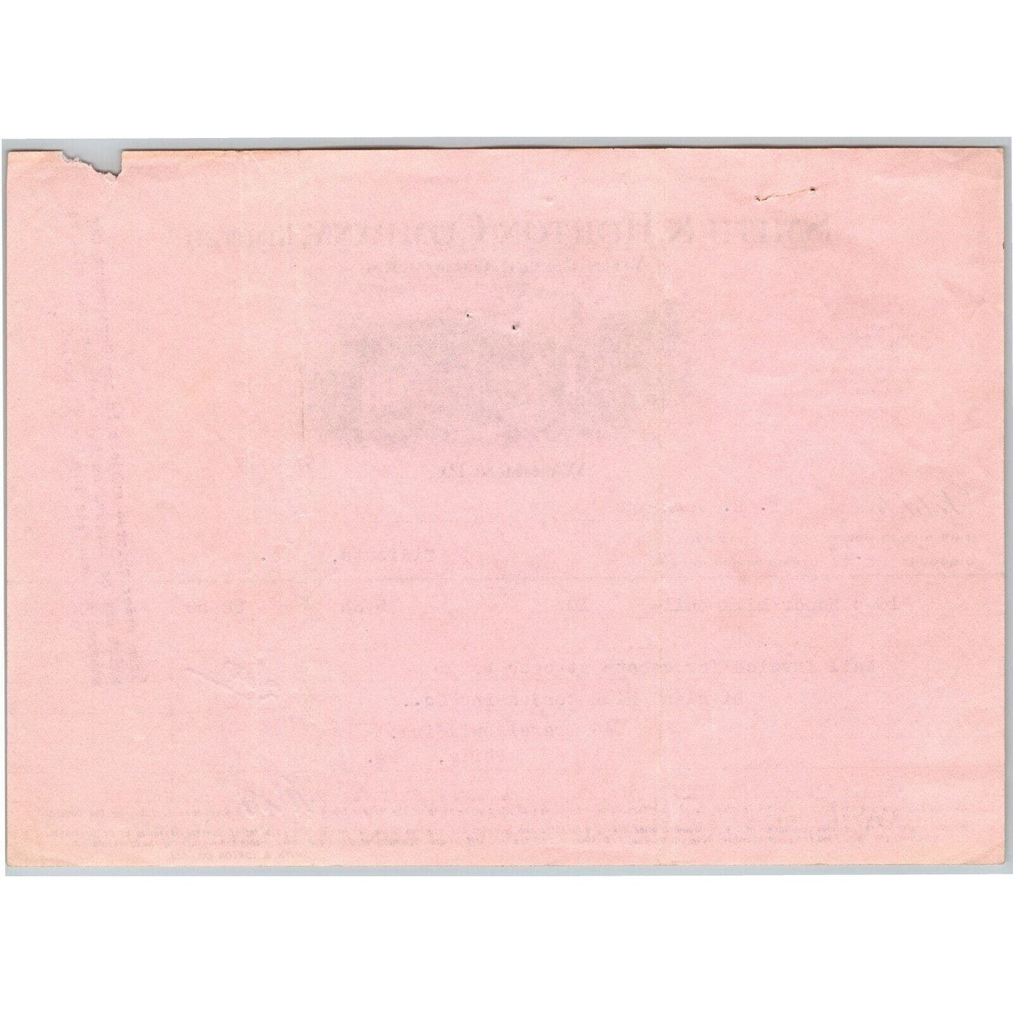 1917 Warren, PA Letterhead Smith & Horton Co Grocers w/ Vignette Honor Milk