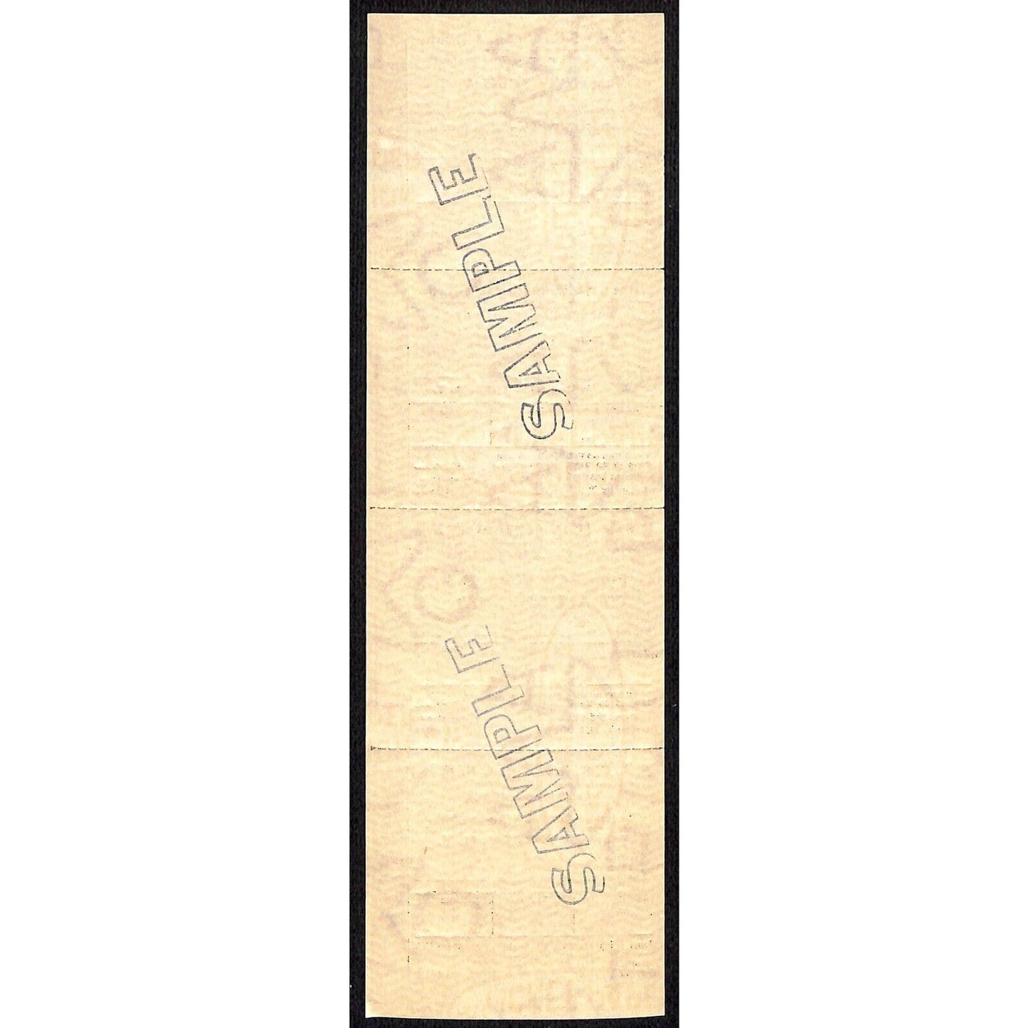 N.Y.C.R.R. - D. & H. R. R. New York / Albany SAMPLE Ticket c1960's Scarce #17177