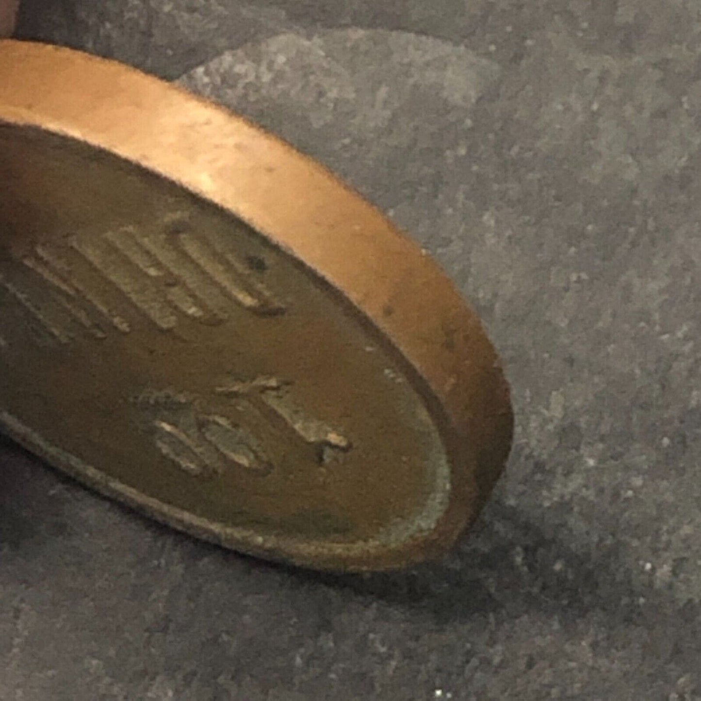 $1 Drinks Bar / Restaurant Trade Token Brass 17.7mm Unknown
