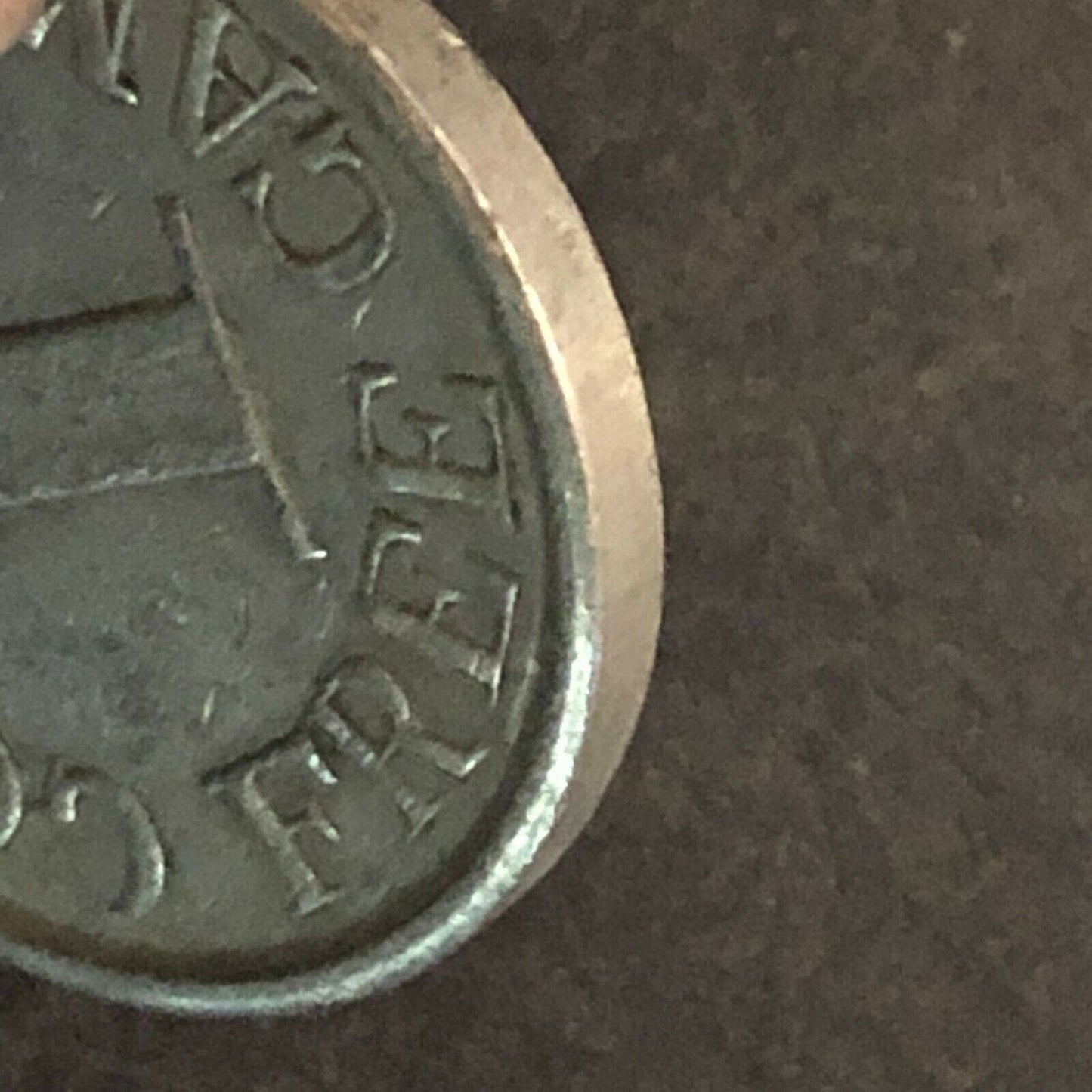 Vintage 20mm Brass "J - G" "Good for One Free Game" Token