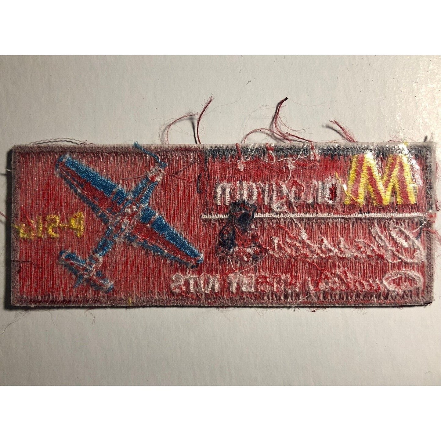 Monogram Classics Aviation P-51B Vintage Embroidered Patch VGC c1980's-90's