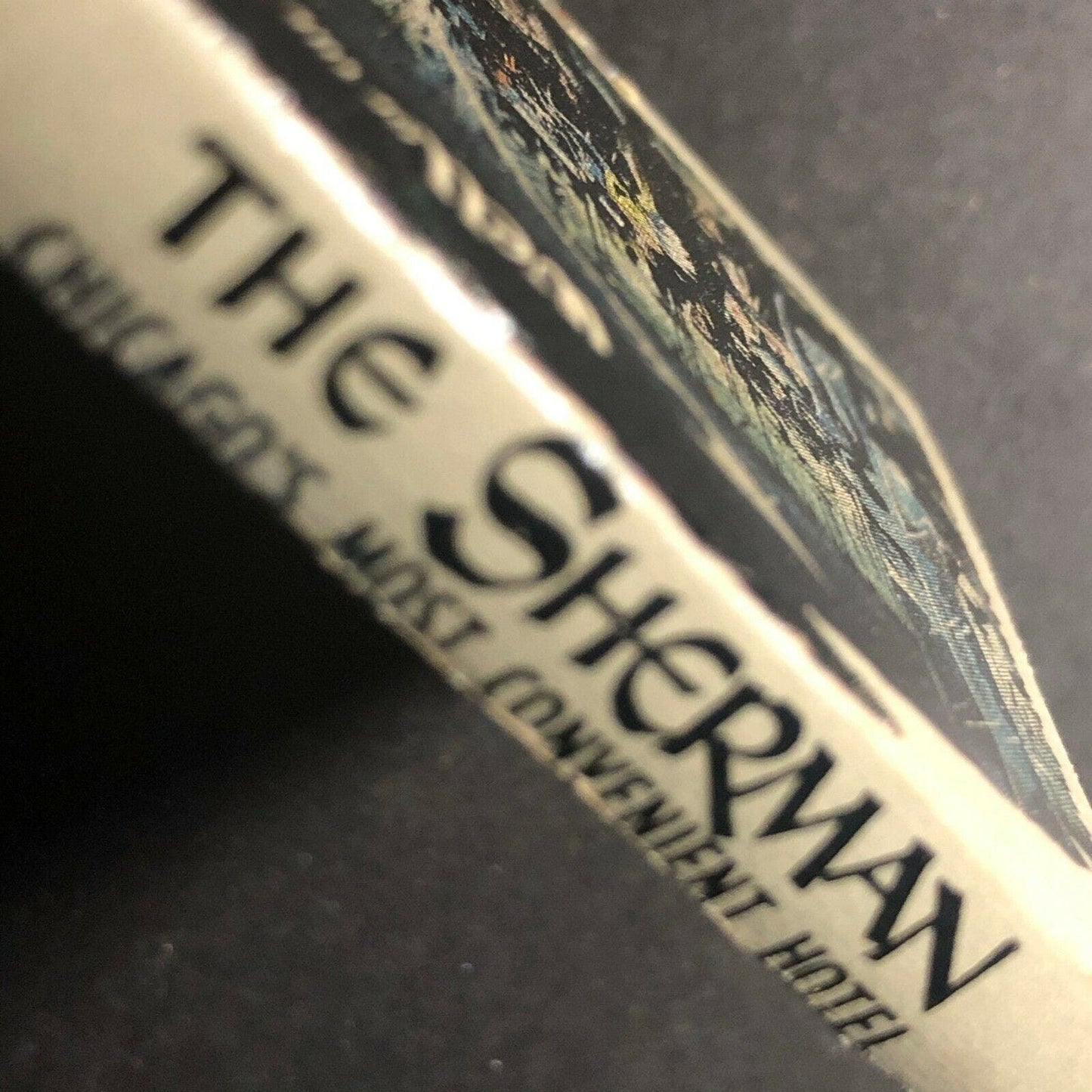 1970's-80's Vintage Full Matchbook The Sherman / College Inn Porterhouse Chicago
