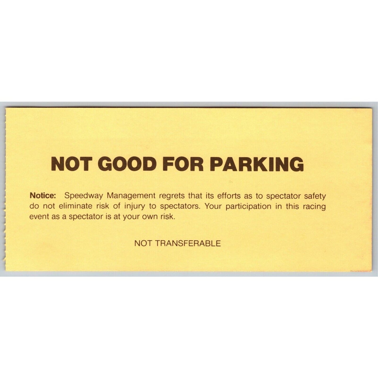 1995 Indy 500 Practice Day Tower Suites Ticket Stub IMS Indianapolis #73