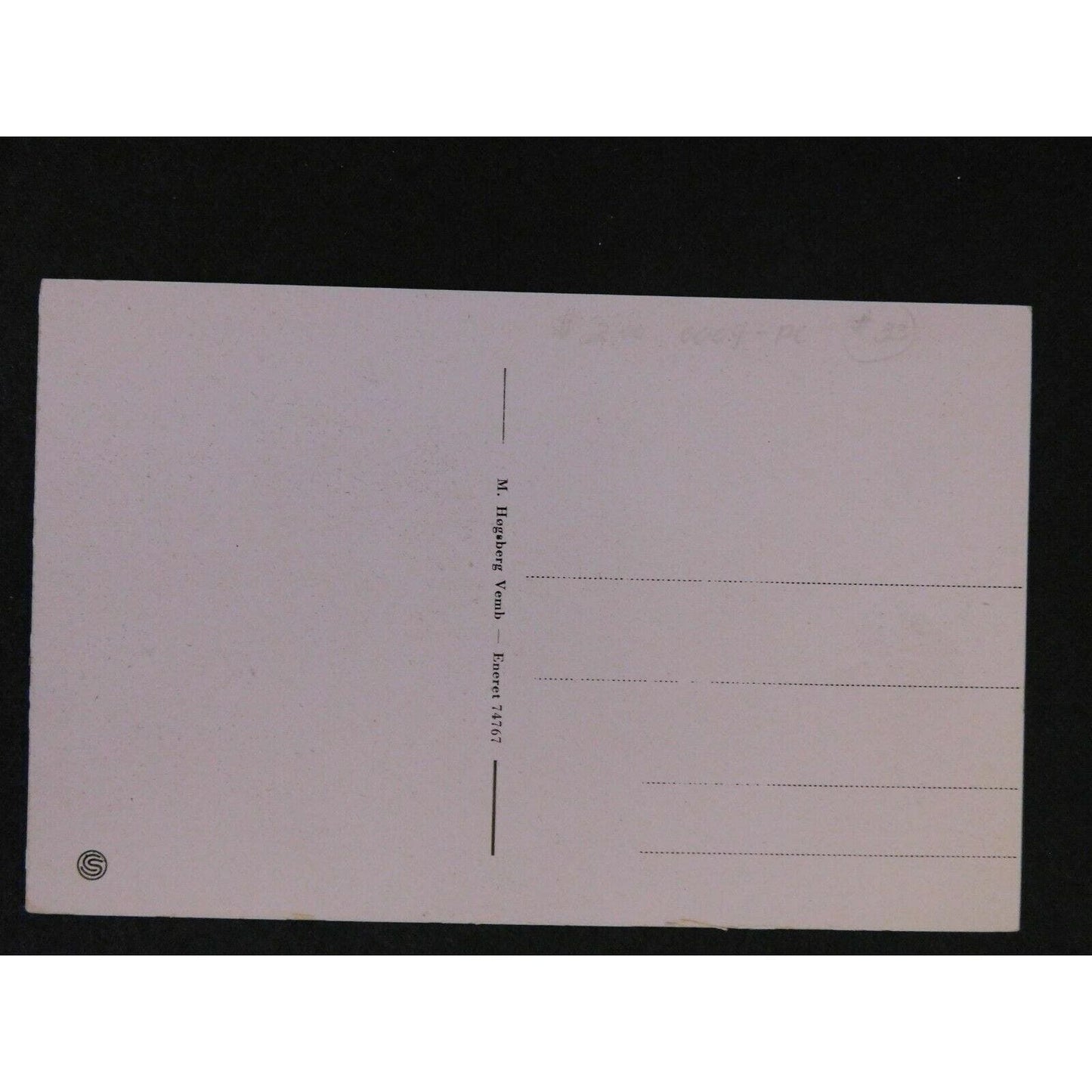 2 Vintage Postcards "Parti fra Nr. Vosborg. Vemb" "Parti fra Mr. Vosborg. Vemb"