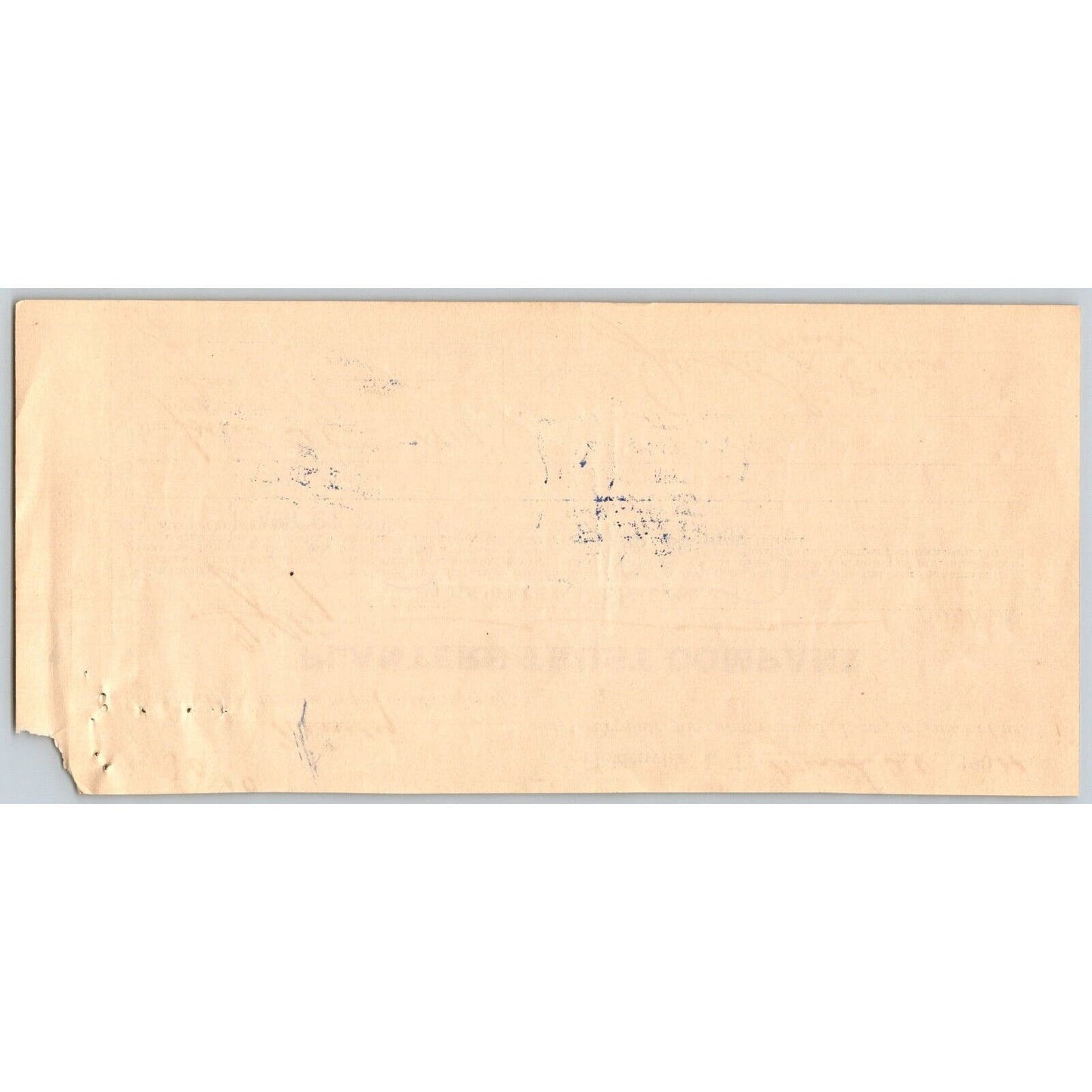 Holdenville, OK Indian Territory 1904 Planters Trust Promissory Note $50