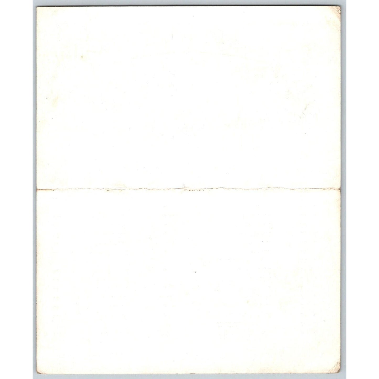 1942 Cole Bros Circus Route Card New York West Virginia Pennsylvania