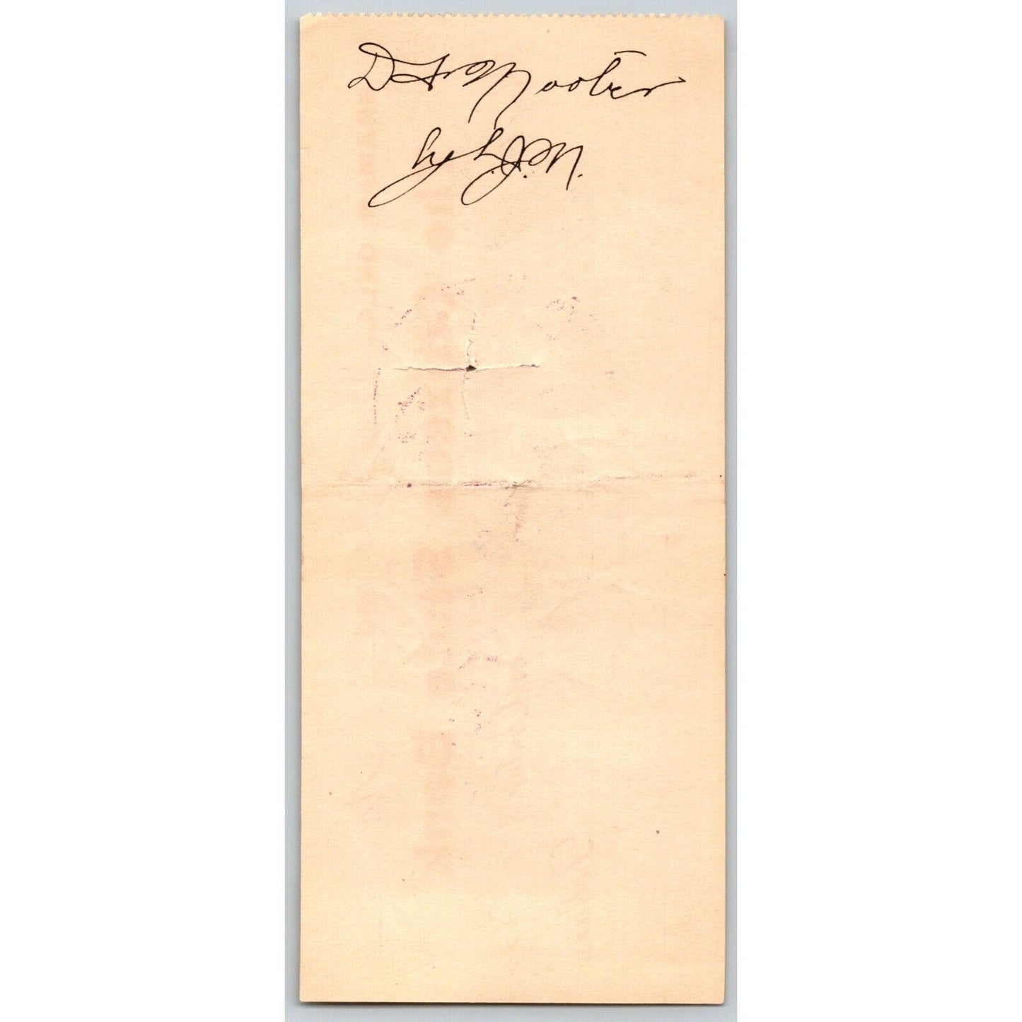 Braman, OK 1905 Territorial Citizens State Bank Check - Scarce