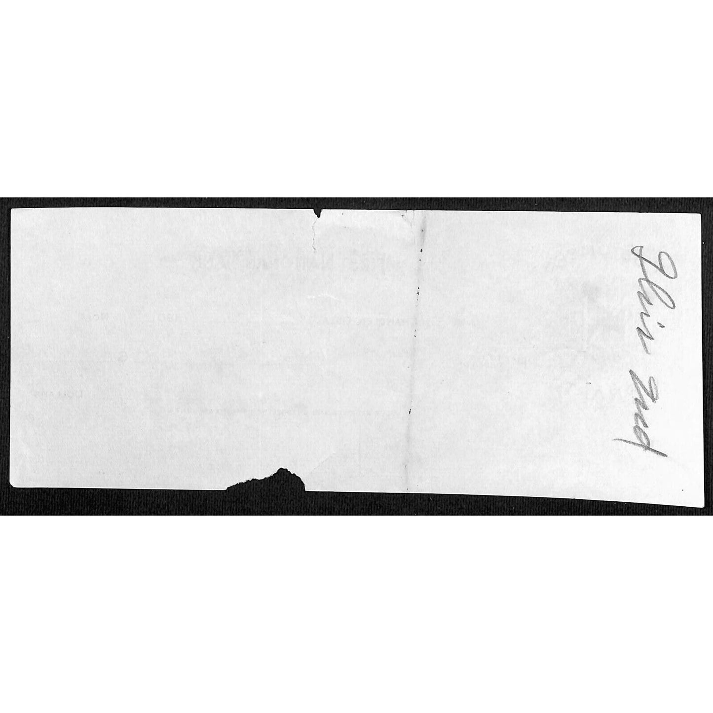 Chandler, OK c1900 - 1909 Territorial "First National" Bank Check - Scarce