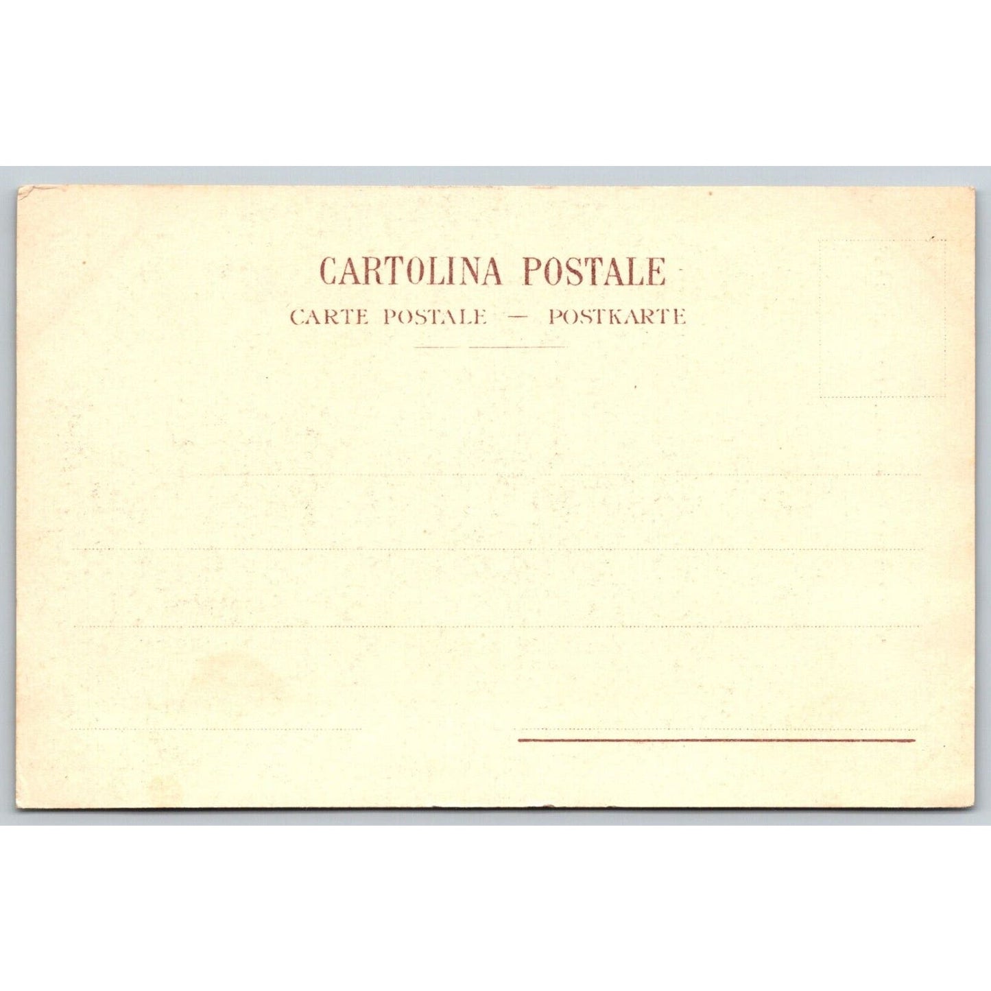 Italian Postcard Sorrento Monument to Torquoto Tasso 1901-1907 NP VGC