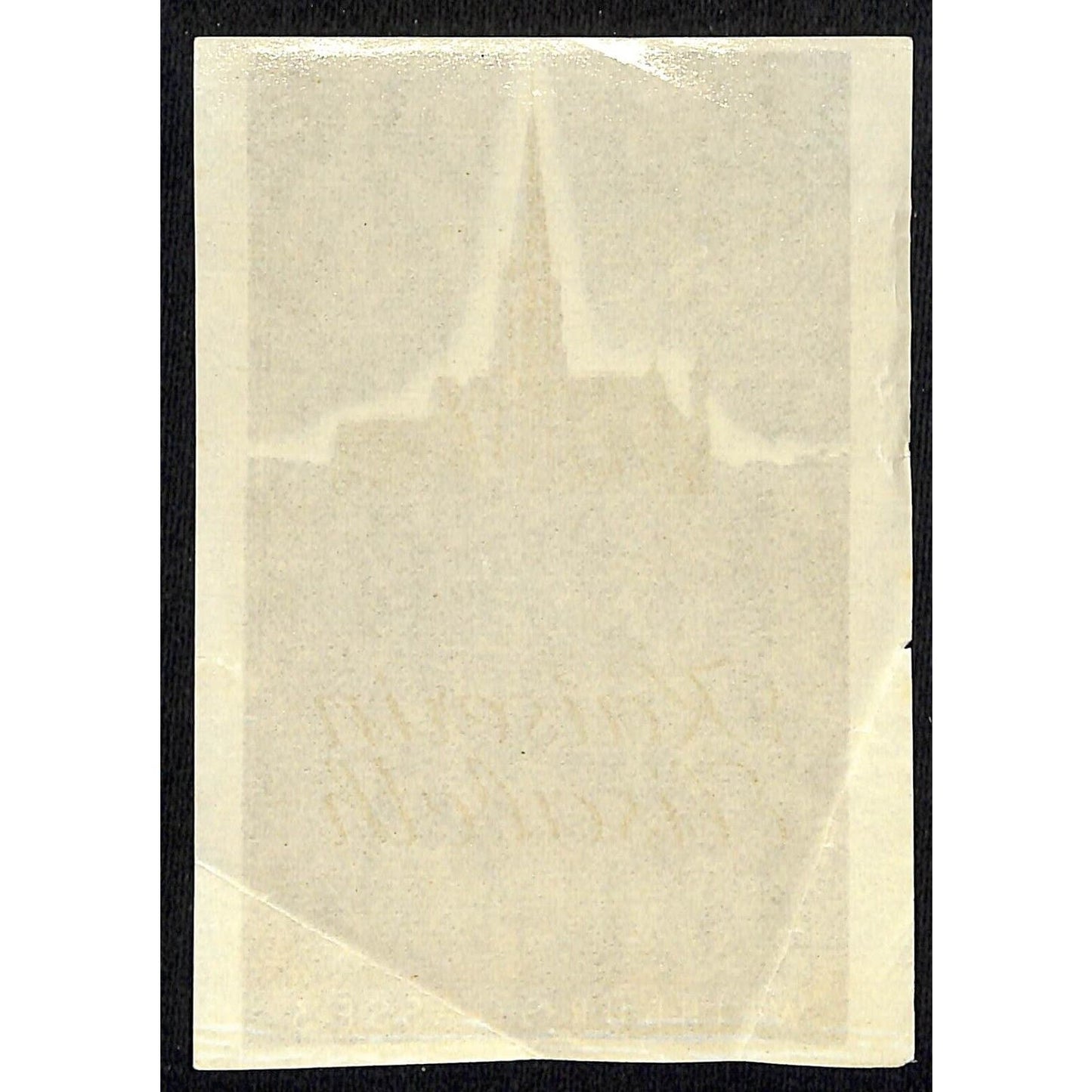 Hotel Kaiserin Elisabeth Wien Weihburggasse Luggage Label Vintage NOS