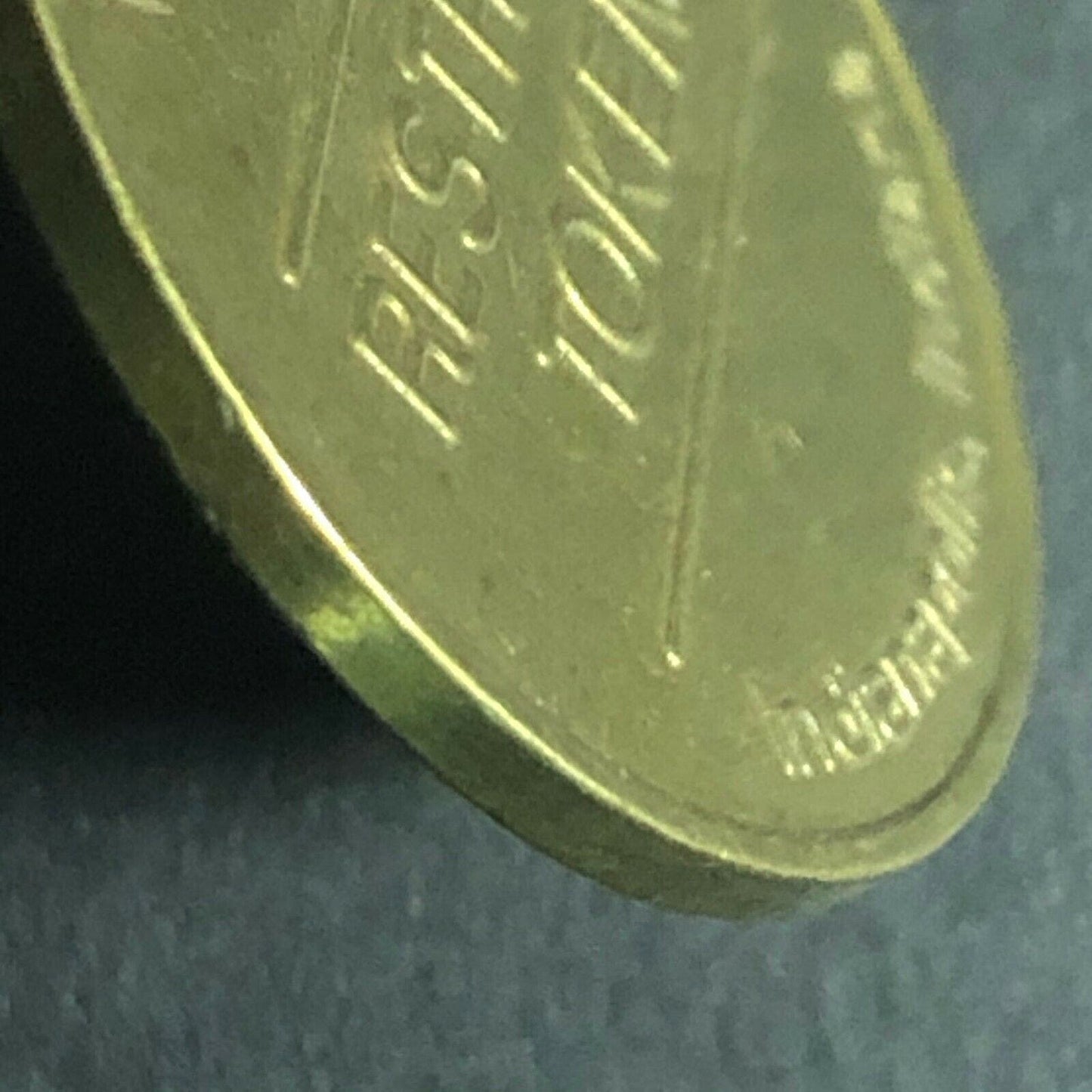 32mm Brass "Nik-O-Lok" Restroom Token Indianapolis, IN - Fauver Coll.