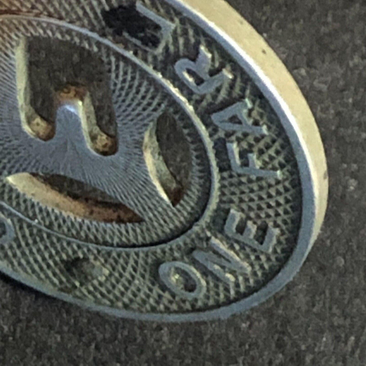 Ellwood City Motor Coach Company (PA) WM G/F One Fare Transit Token 20mm