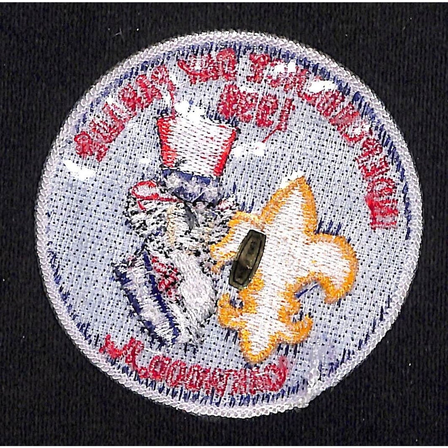BSA Patch Independence Day Parade 1999 Oakwood, IL Uncle Sam VGC Scarce