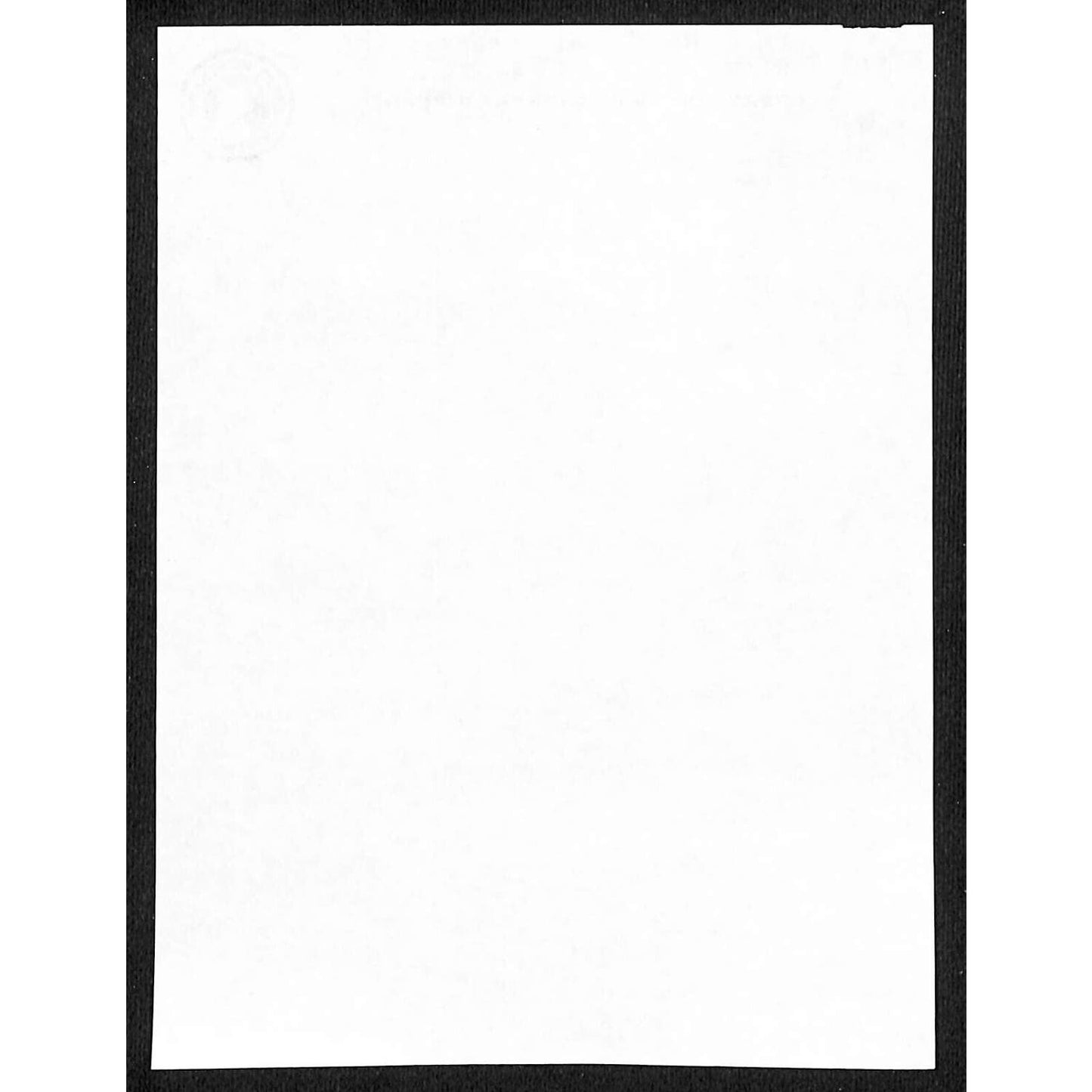 Northern Railway Railroad Stationary Sheet w/ Rocky Goat