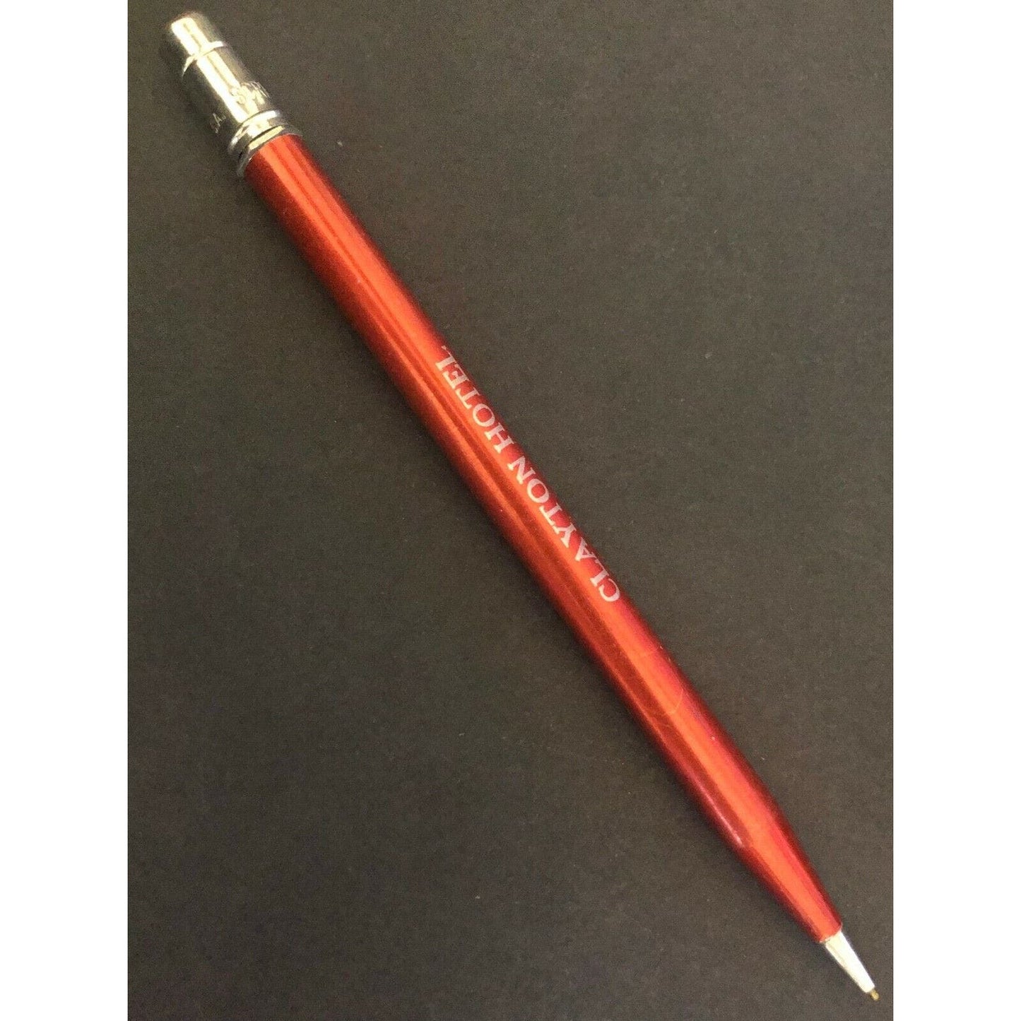 c1950's-60's "Clayton Hotel - Salina, KS" Scripto Advertising Pen