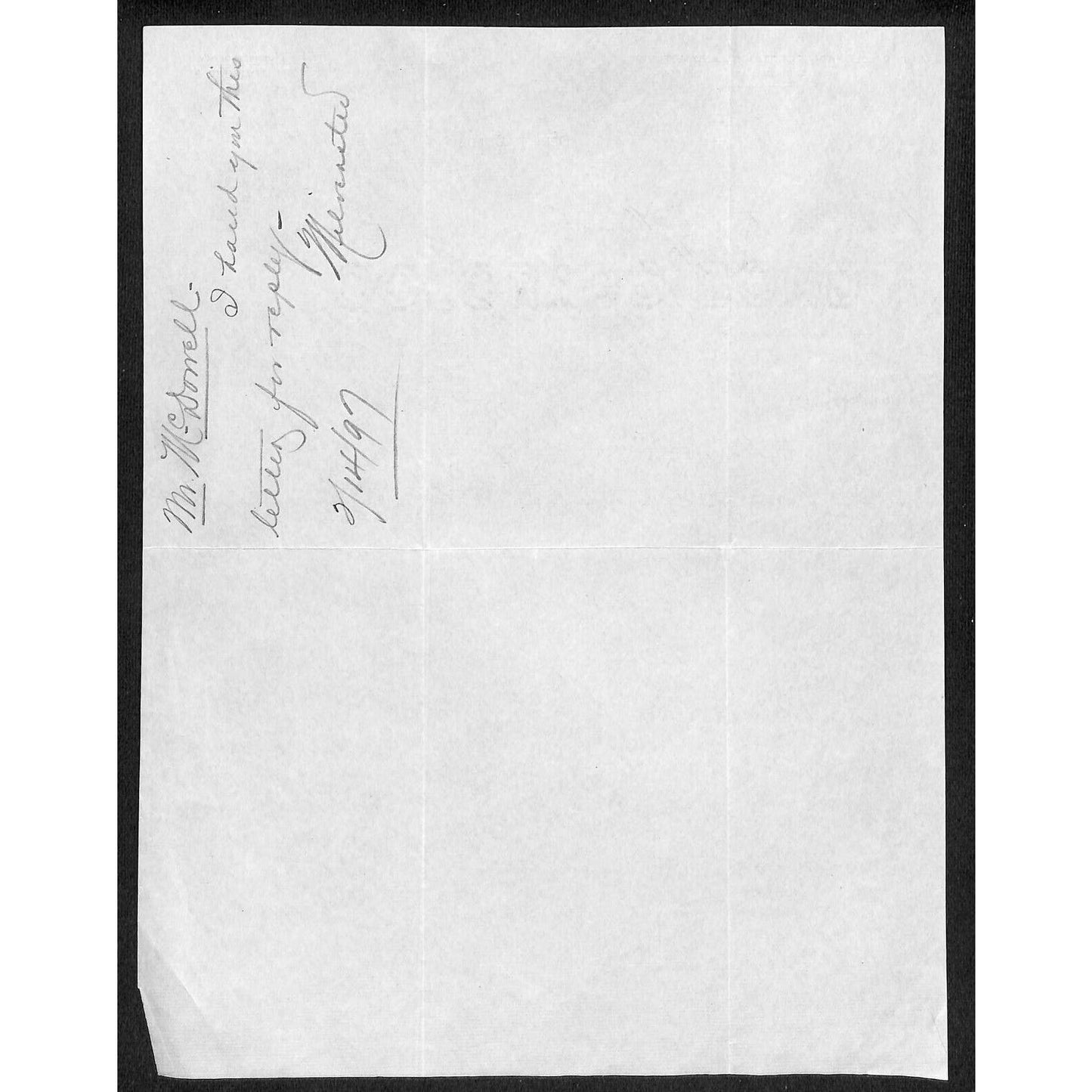 Colorado Electrical and Motor Co. / Anaconda Copper Mining 1897 Letterhead