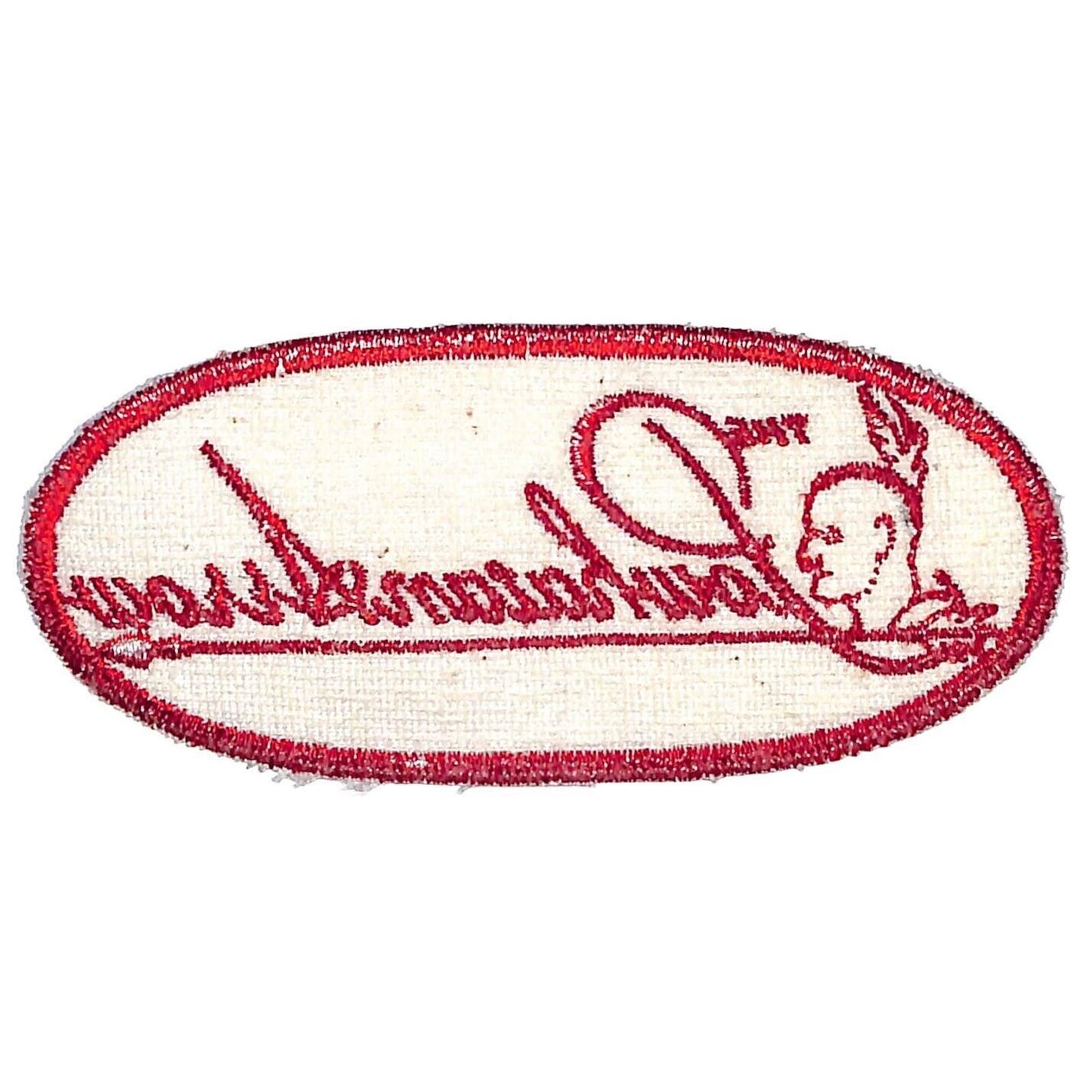 Norfolk and Western R.R. Powhatan Arrow Cloth Patch NOS 4 1/4"L c1950's-60's
