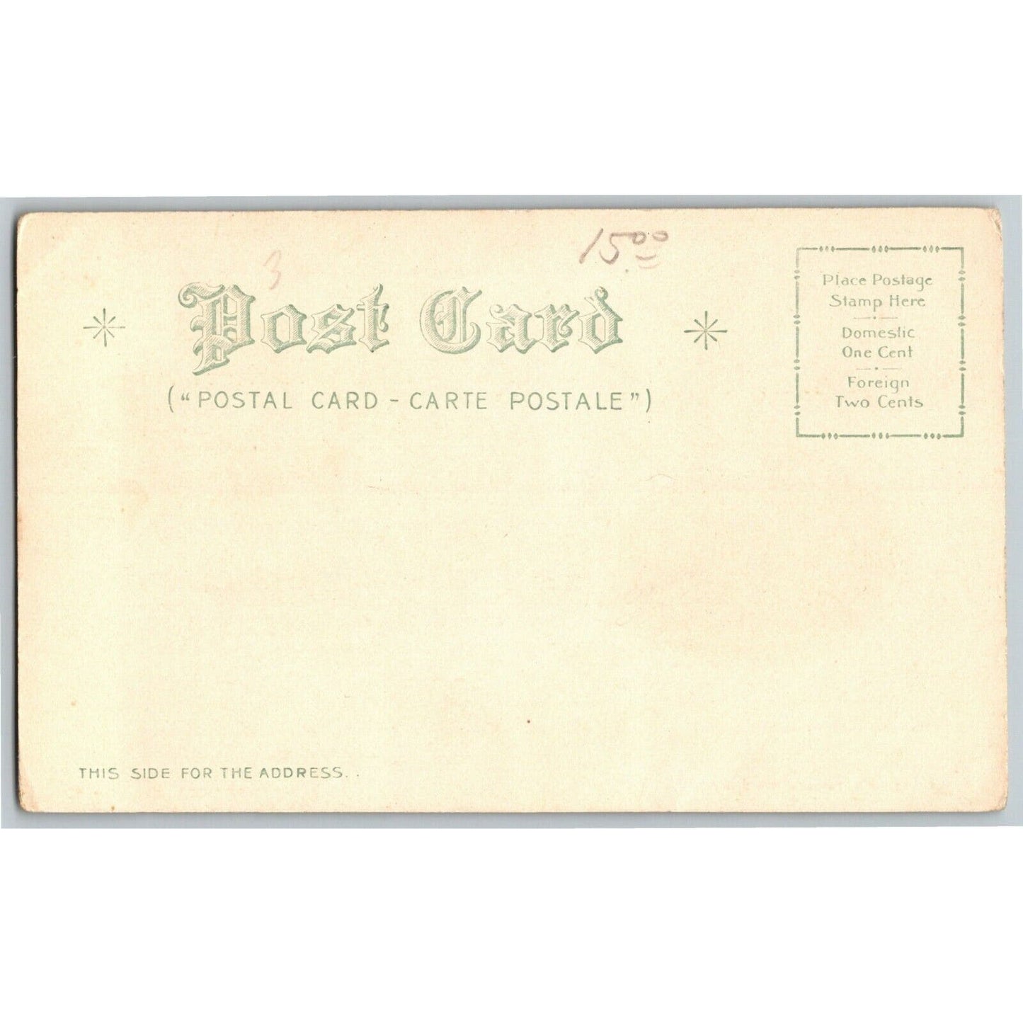 Vintage c1906 Postcard Composer Franz von Liszt (Franz Huld, Publisher) Unposted