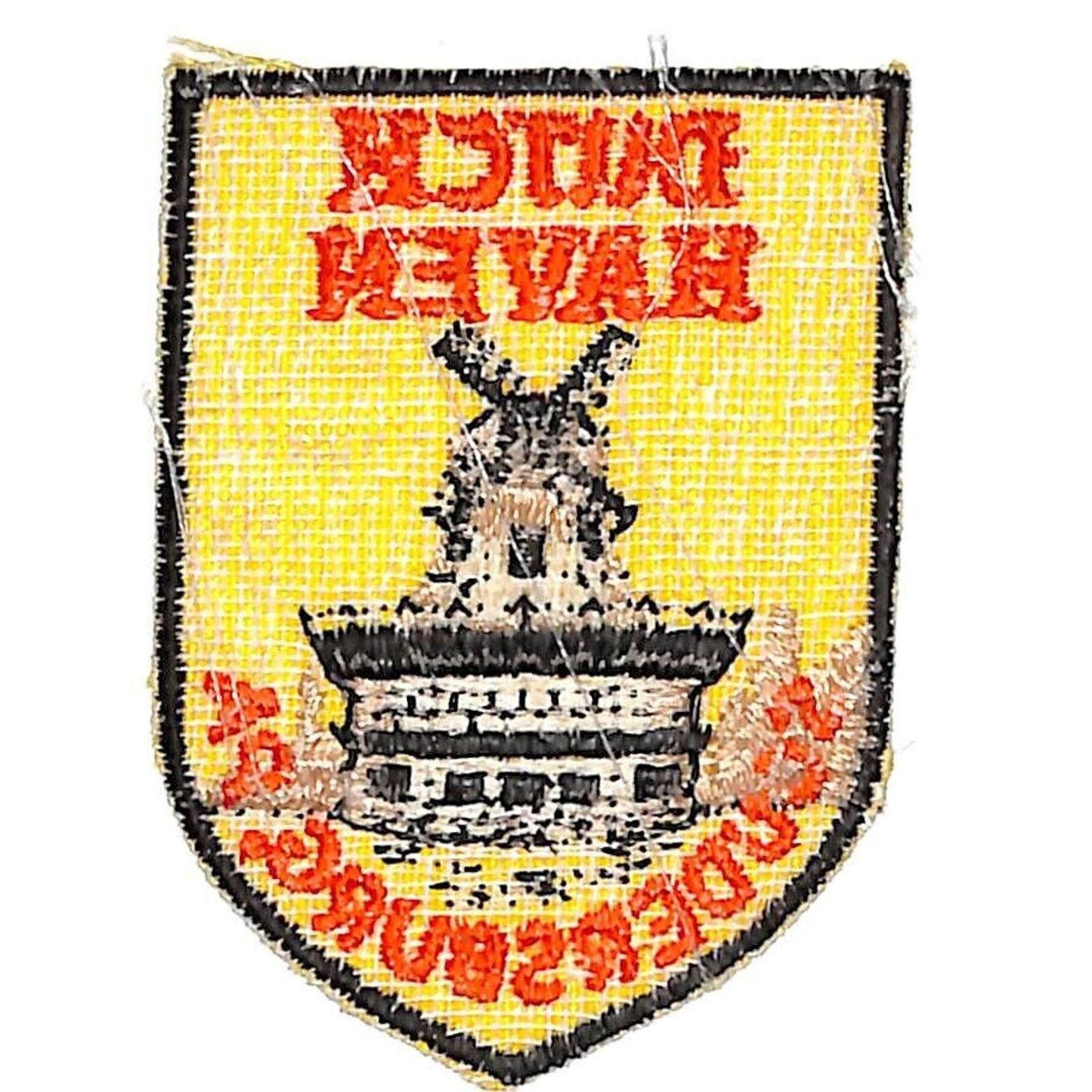 Dutch Haven Soudersburg, PA Restaurant Embroidered Patch c1970's VGC Scarce
