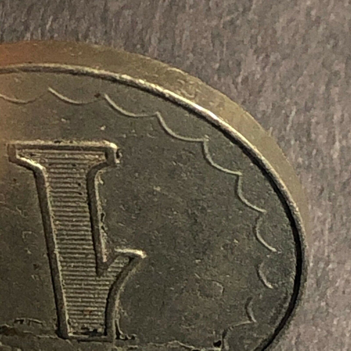 Brass 22.35mm U.S. "1" Four Suits Radiant Gaming Counter Token Fauver Collection