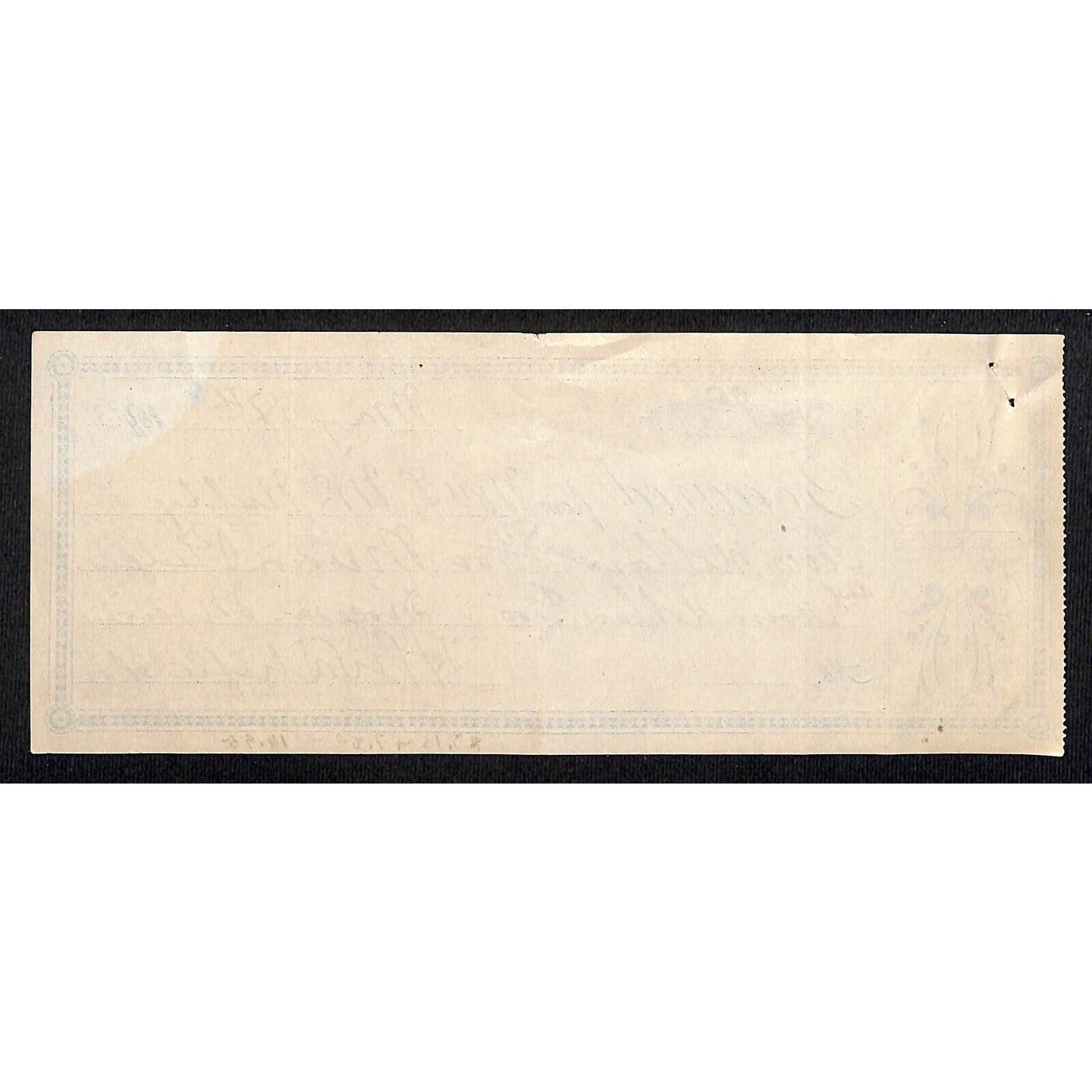 Montana 1913 $7.80 Payment Receipt for Mission Pledge - Mrs. McNulty