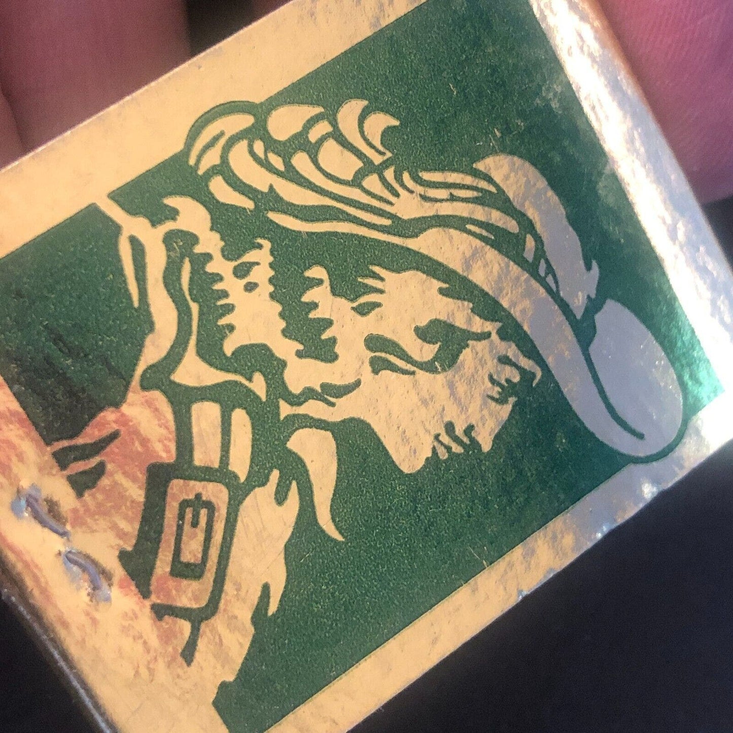 La Salle Bank Chicago Full Vintage Matchbook Foil c1960's VGC