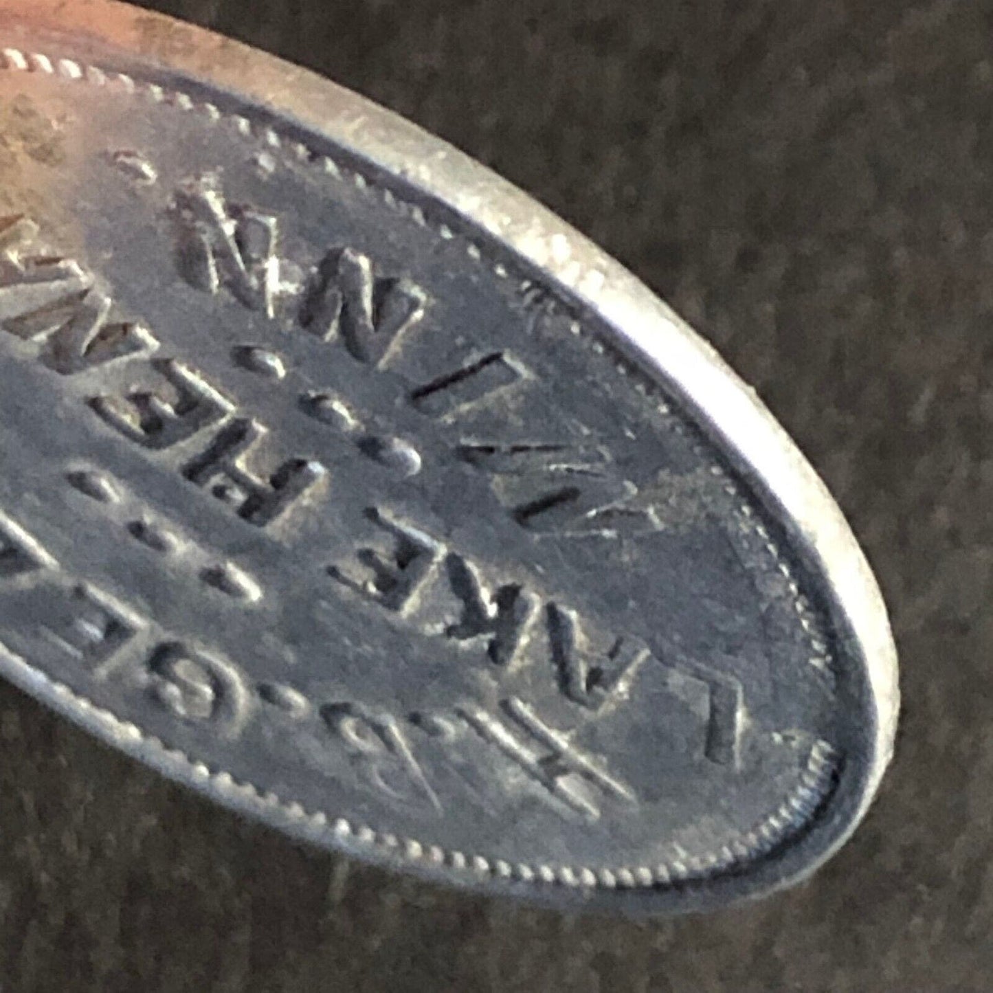 H.B Gelting - Lake Henry, Minn. G/F 25c In Trade Aluminum Token 26mm
