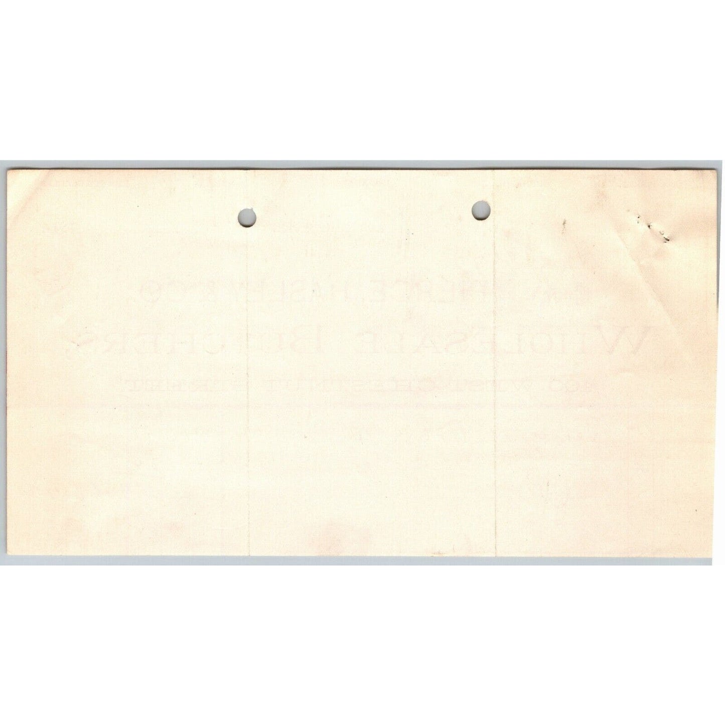 1892 Leadville, CO Pierce, Halsey & Co Wholesale Butchers Letterhead M.H. Keefe