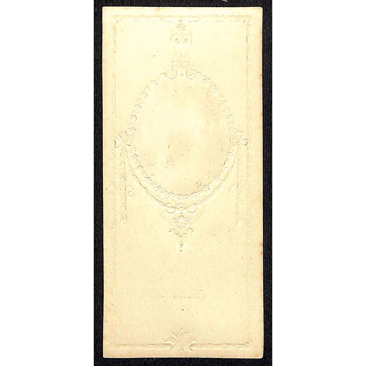 Essence de Fleurs Garrigue Paris French Paper Label NOS Gilt & Embossing