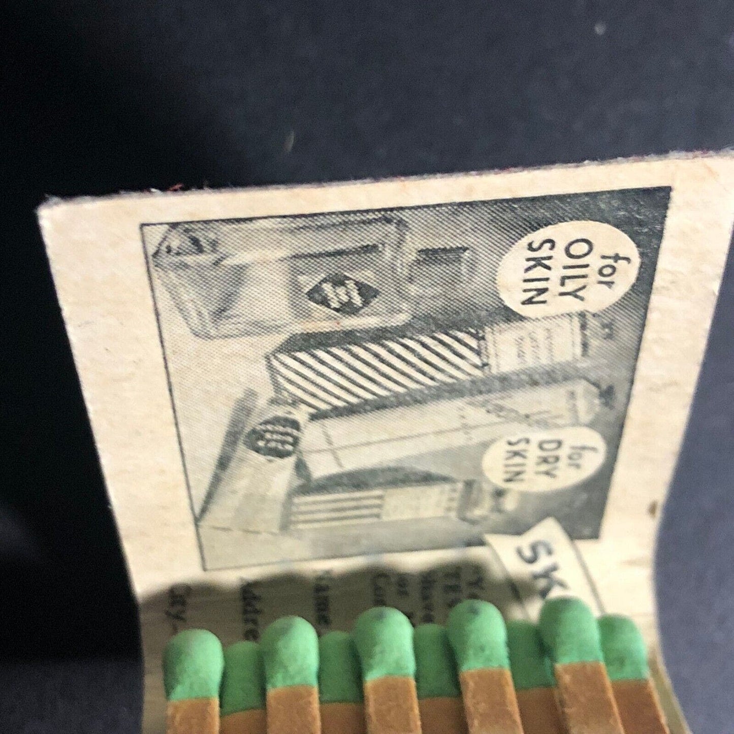 Mennen "Have Shaves Are Here Again" Matchbook c1940's-50's Full 20-Strike VGC