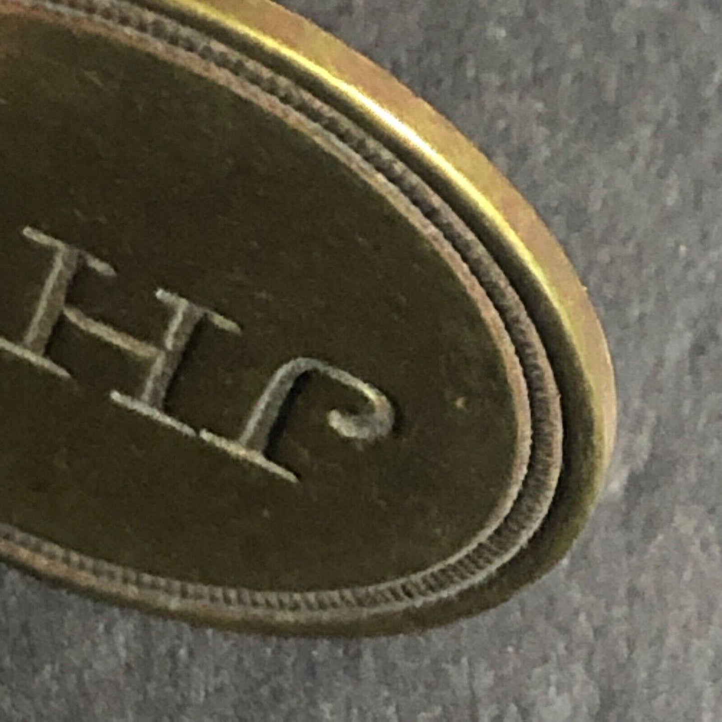 JHW Monogram Brass Token 23.25mm