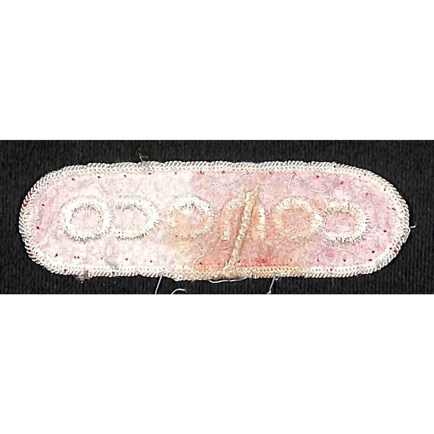 Conoco Vintage Machine Embroidered Patch VGC c1970's - Scarce