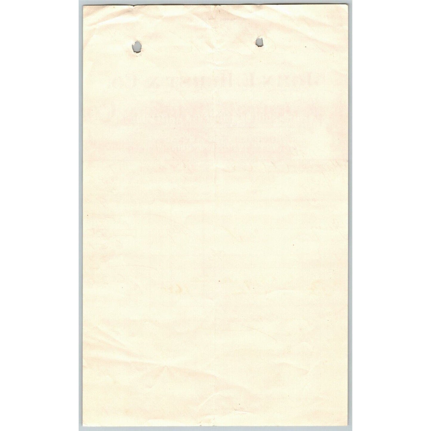 1899 Letterhead Billhead John E. Hurst Dry Goods Baltimore - Ephraim Baker*